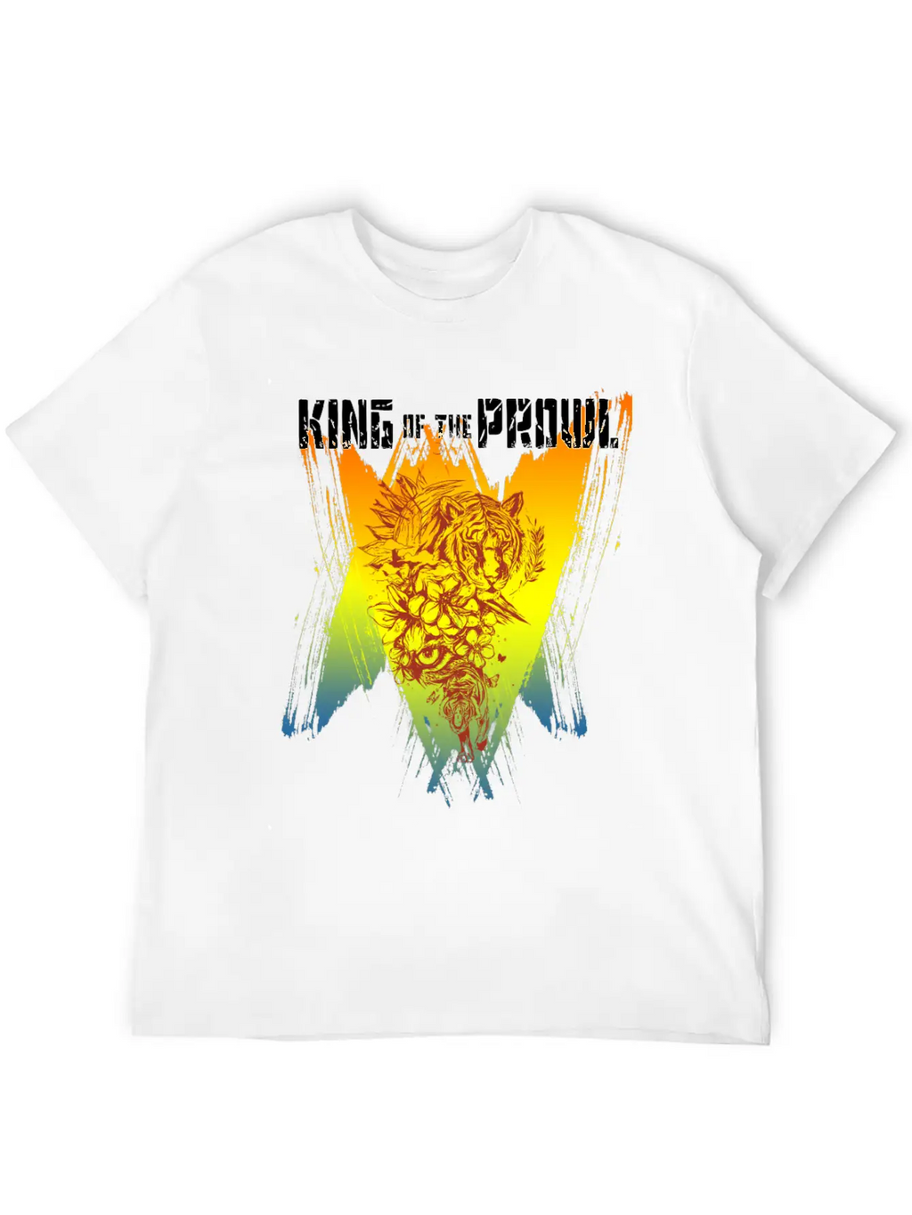 King Of The Tigers Timeless Short Sleeve Tee – Comfy And Minimalist Design