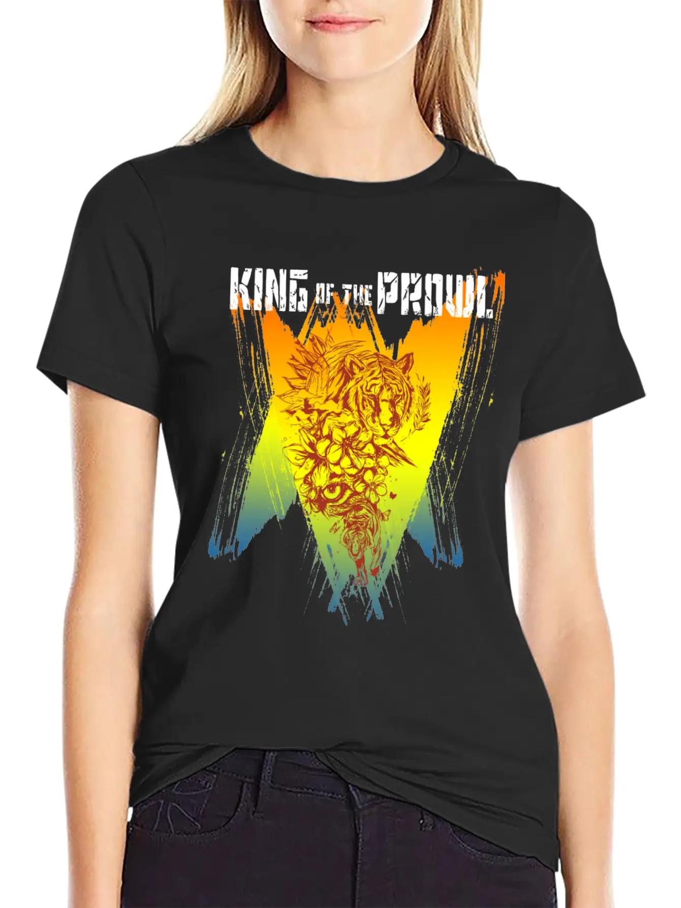 King Of The Tigers Timeless Short Sleeve Tee – Comfy And Minimalist Design