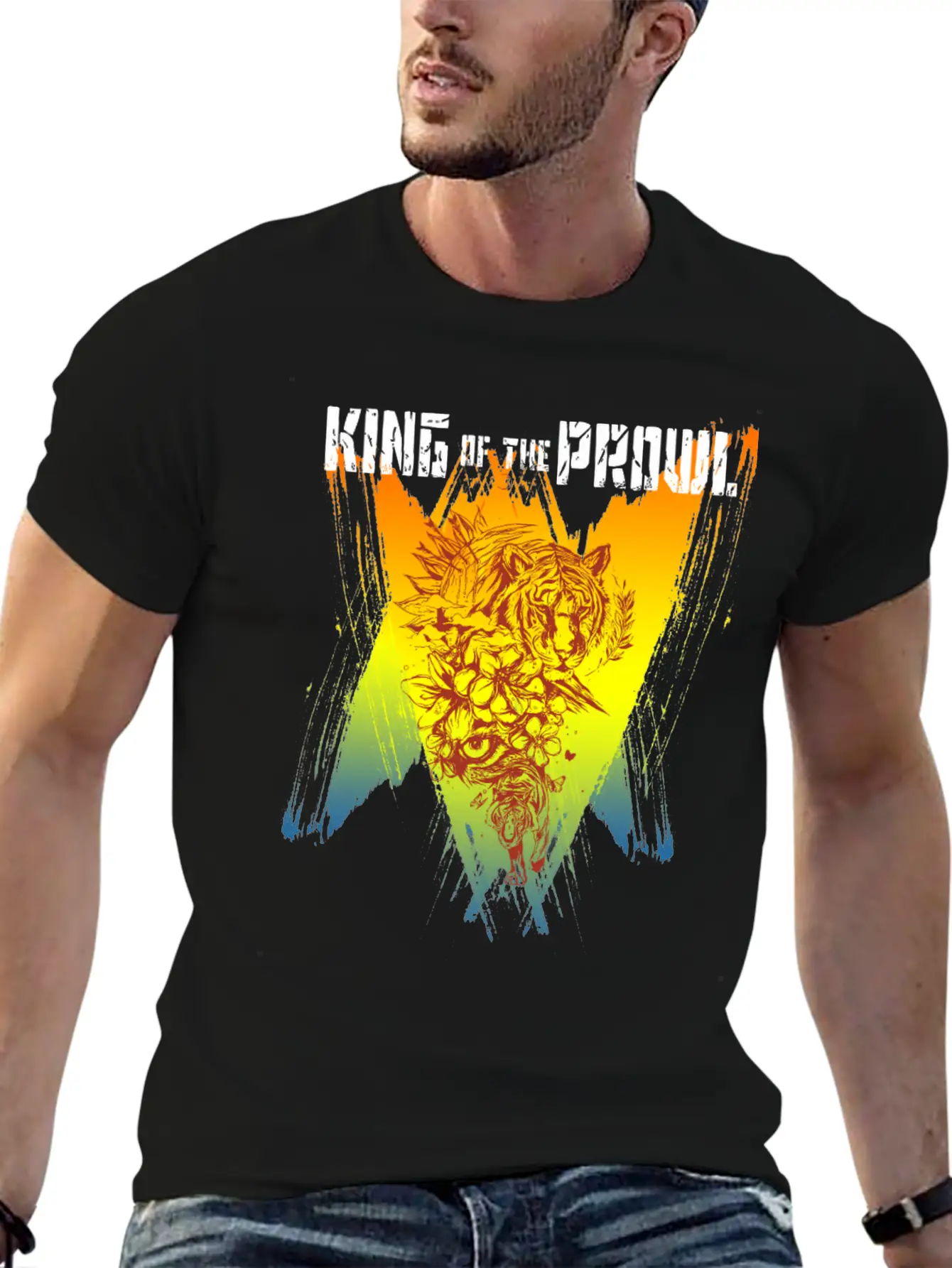 King Of The Tigers Timeless Short Sleeve Tee – Comfy And Minimalist Design