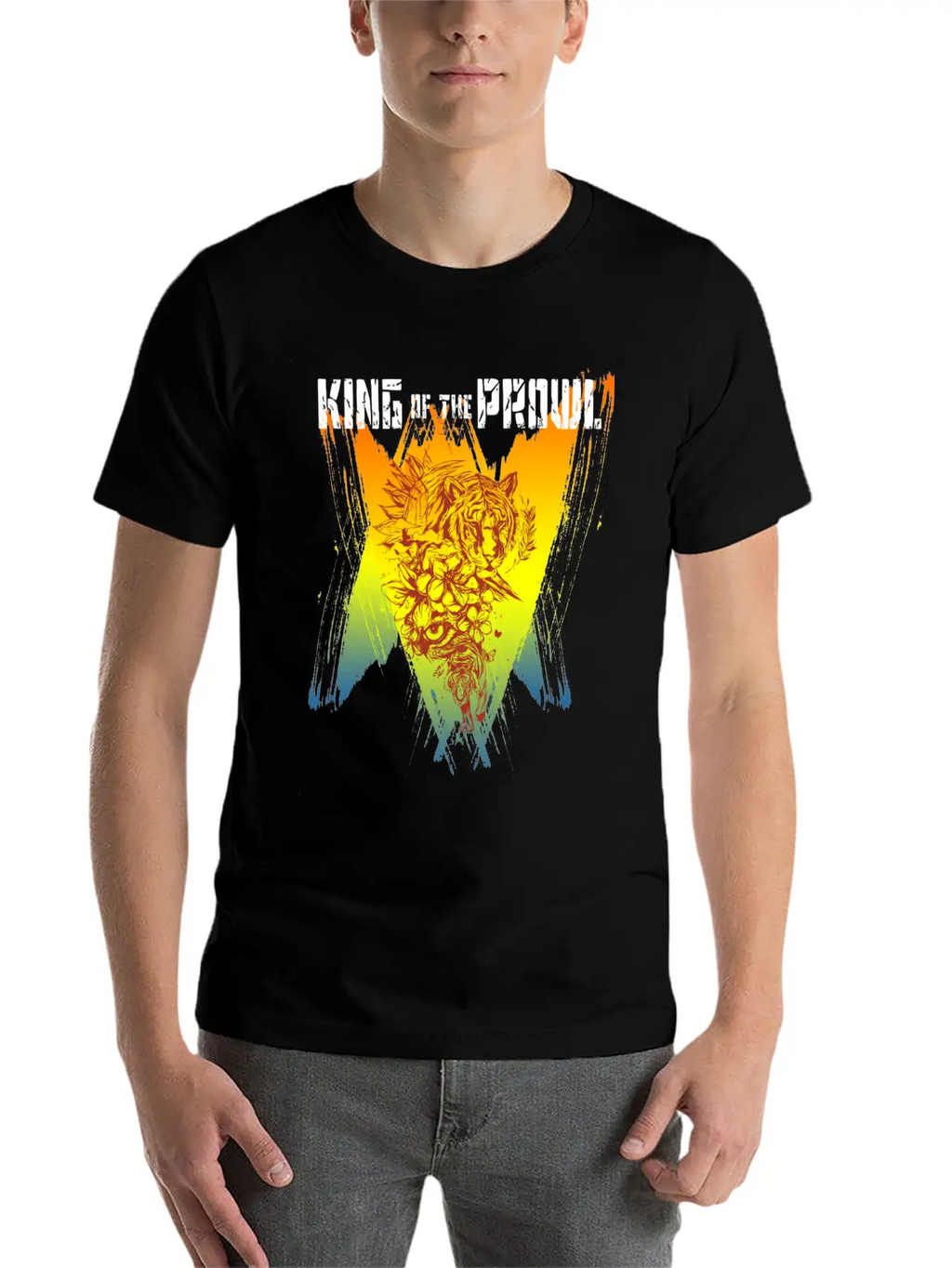 King Of The Tigers Timeless Short Sleeve Tee – Comfy And Minimalist Design