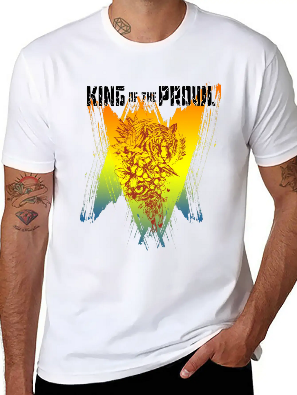 King Of The Tigers Timeless Short Sleeve Tee – Comfy And Minimalist Design