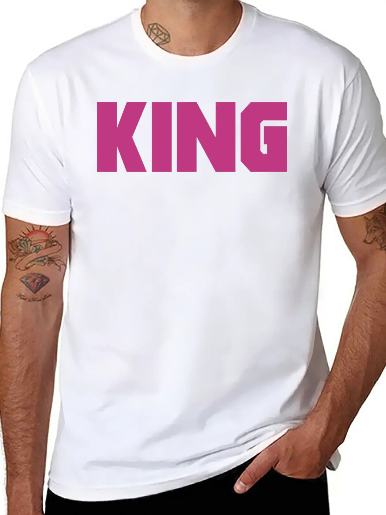 King Relaxed Everyday Tee – Lightweight And Durable Cotton