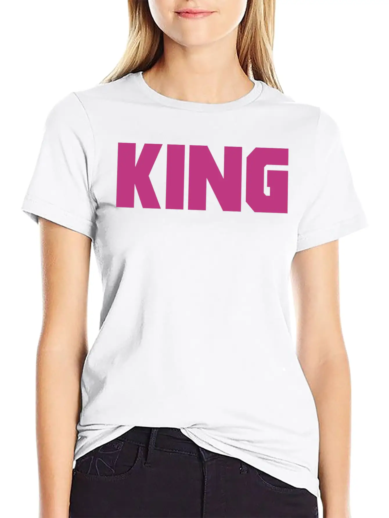 King Relaxed Everyday Tee – Lightweight And Durable Cotton