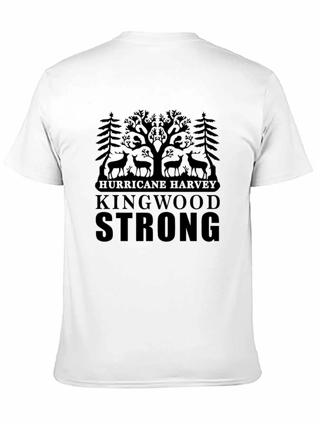 Kingwood Strong Hurricane Harvey Unisex Casual T-Shirt – Clean Design For Daily Comfort