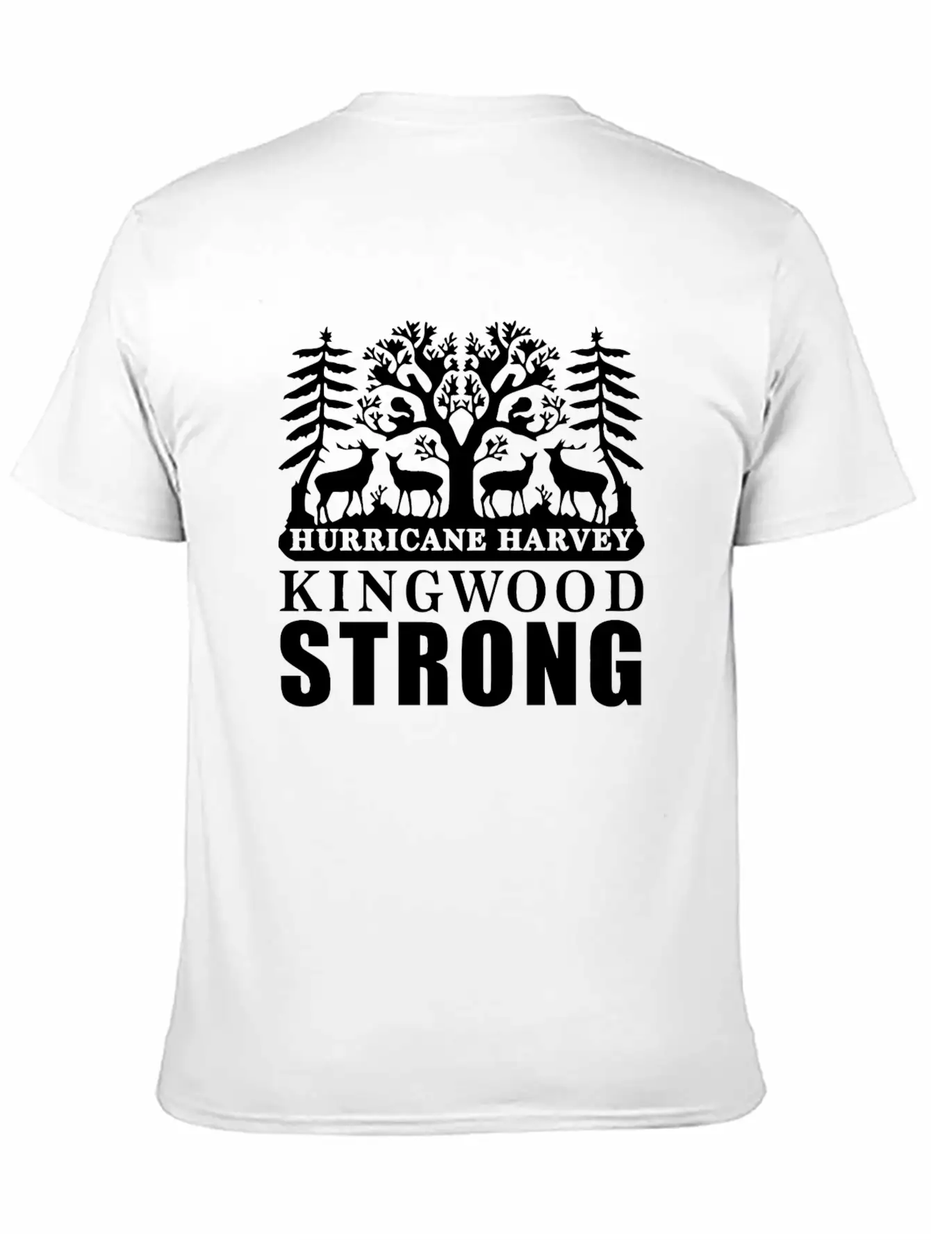 Kingwood Strong Hurricane Harvey Unisex Casual T-Shirt – Clean Design For Daily Comfort