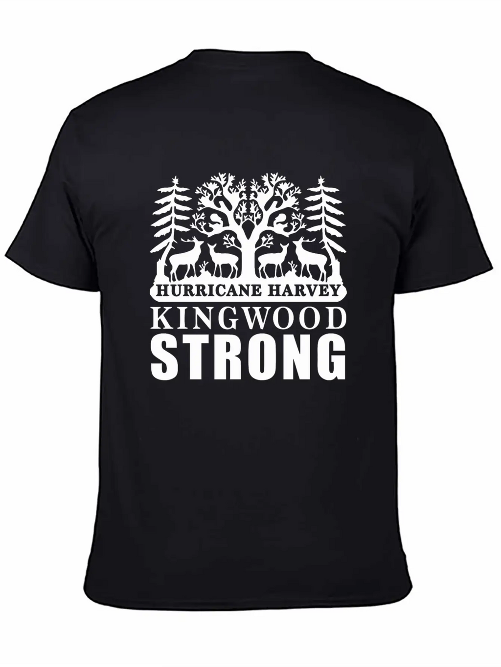 Kingwood Strong Hurricane Harvey Unisex Casual T-Shirt – Clean Design For Daily Comfort