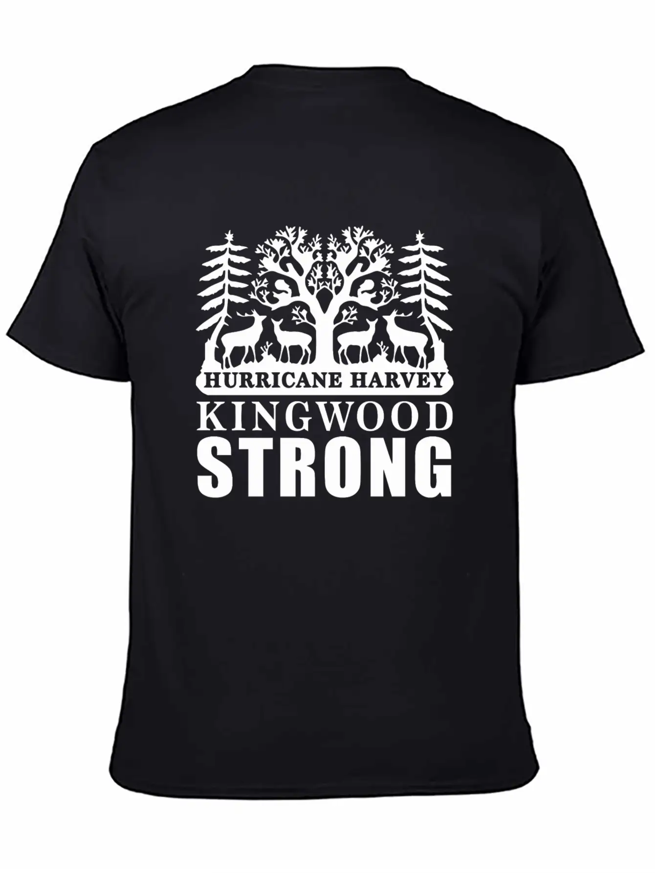 Kingwood Strong Hurricane Harvey Unisex Casual T-Shirt – Clean Design For Daily Comfort