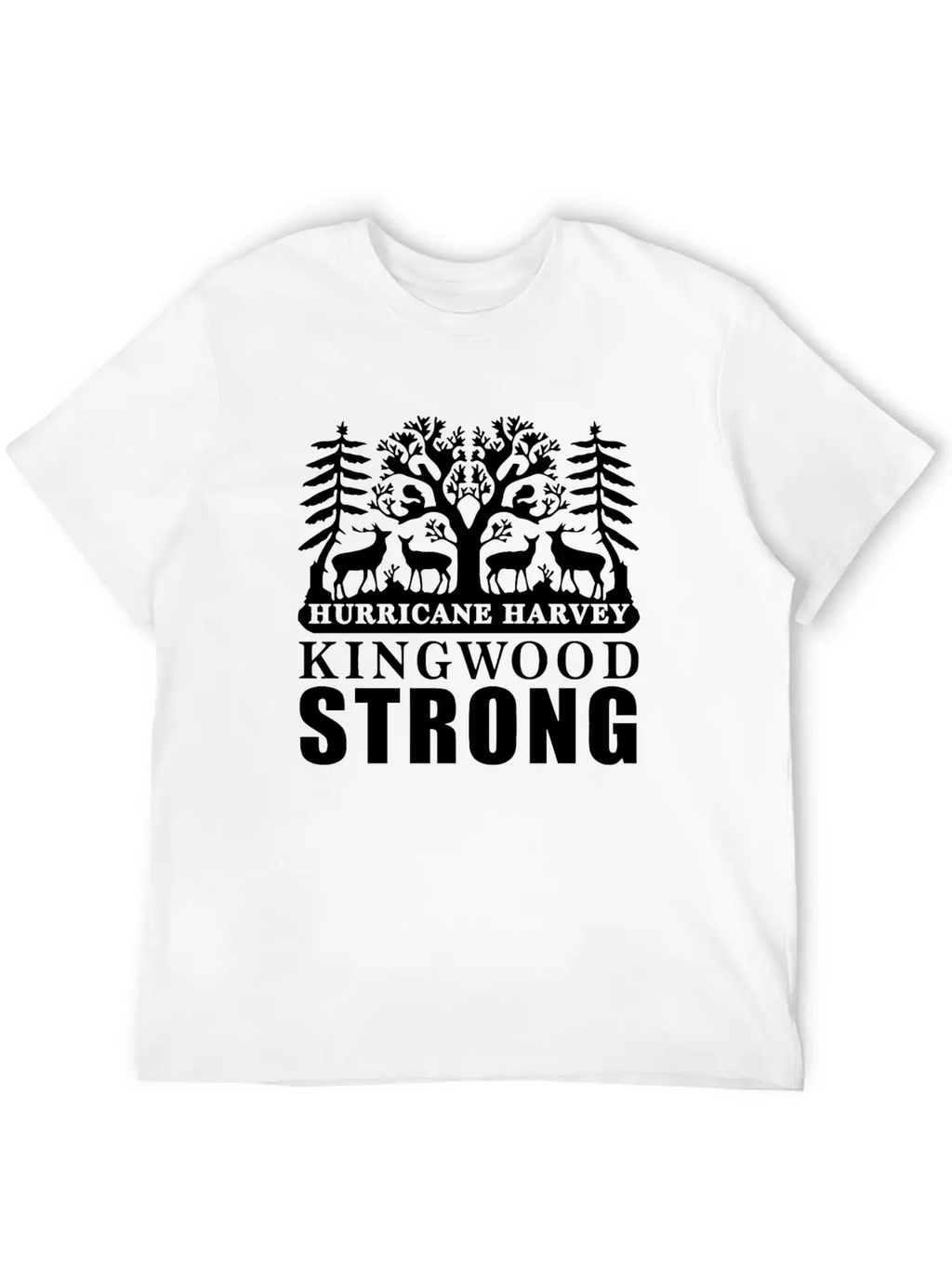Kingwood Strong Hurricane Harvey Unisex Casual T-Shirt – Clean Design For Daily Comfort