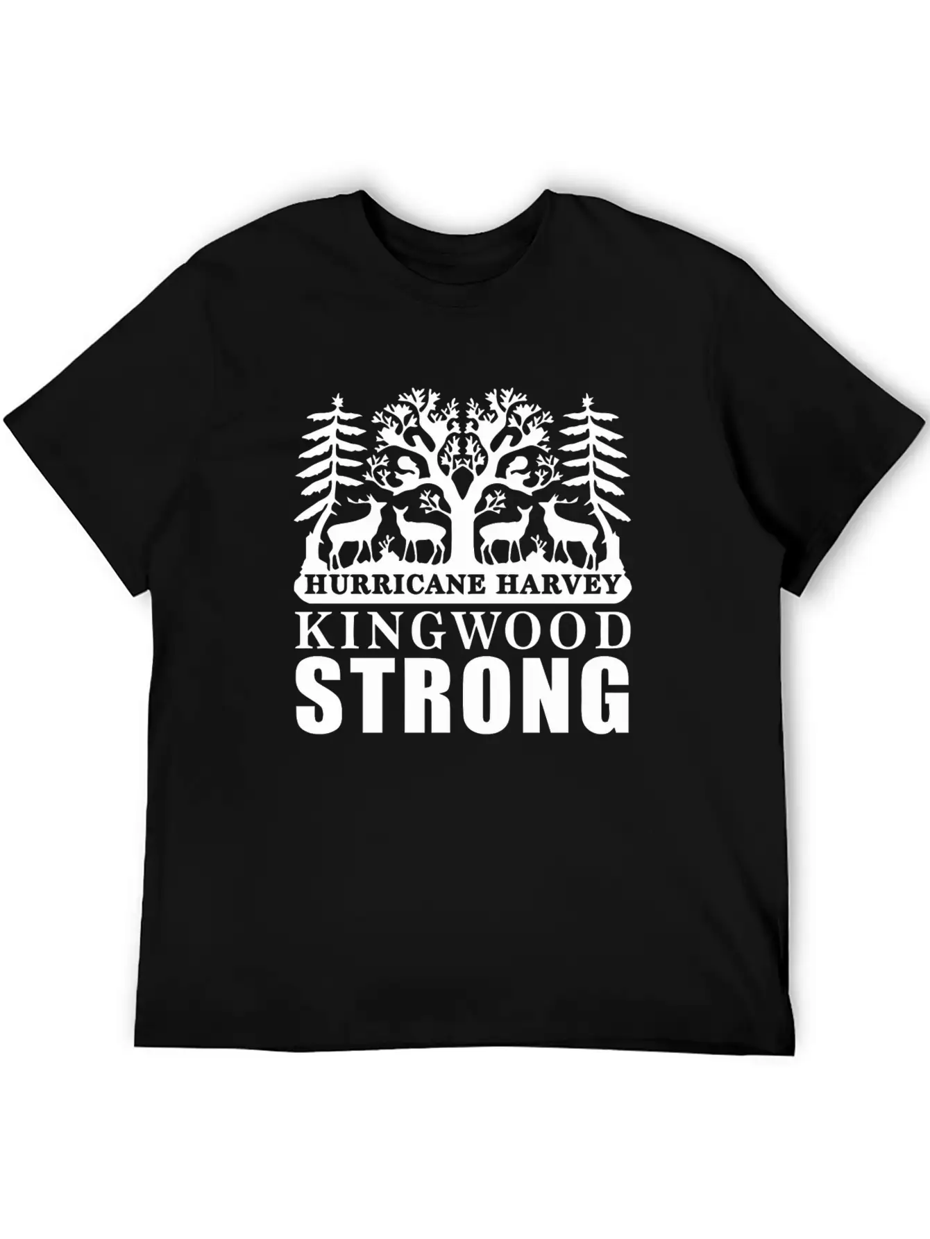 Kingwood Strong Hurricane Harvey Unisex Casual T-Shirt – Clean Design For Daily Comfort