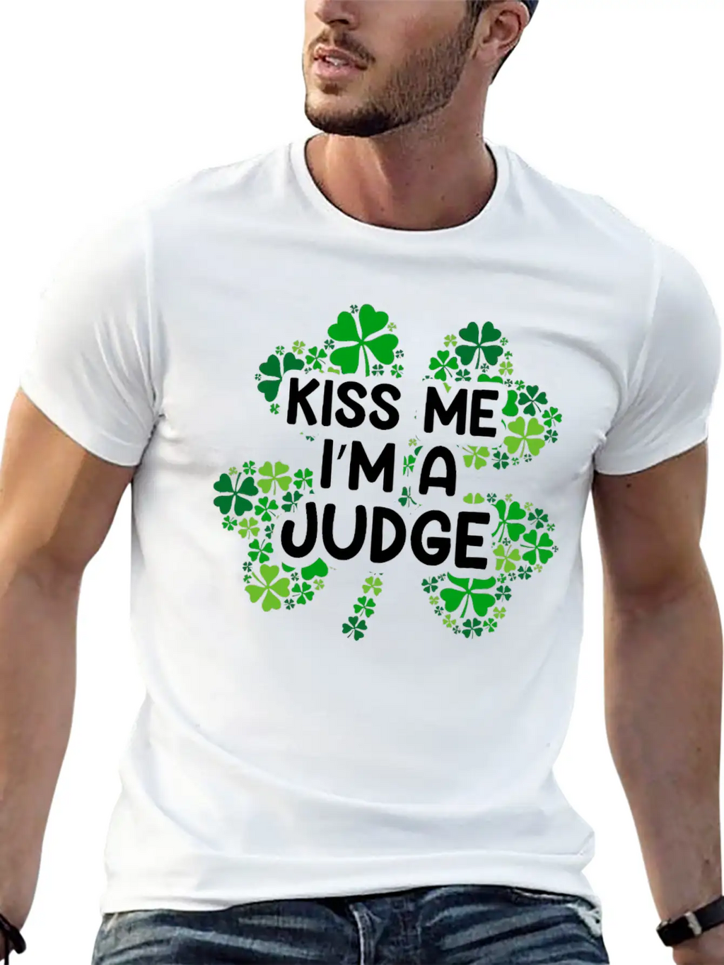 Kiss Me I'm A Judge Stylish Everyday T-Shirt – Unisex Basic Cotton Tee