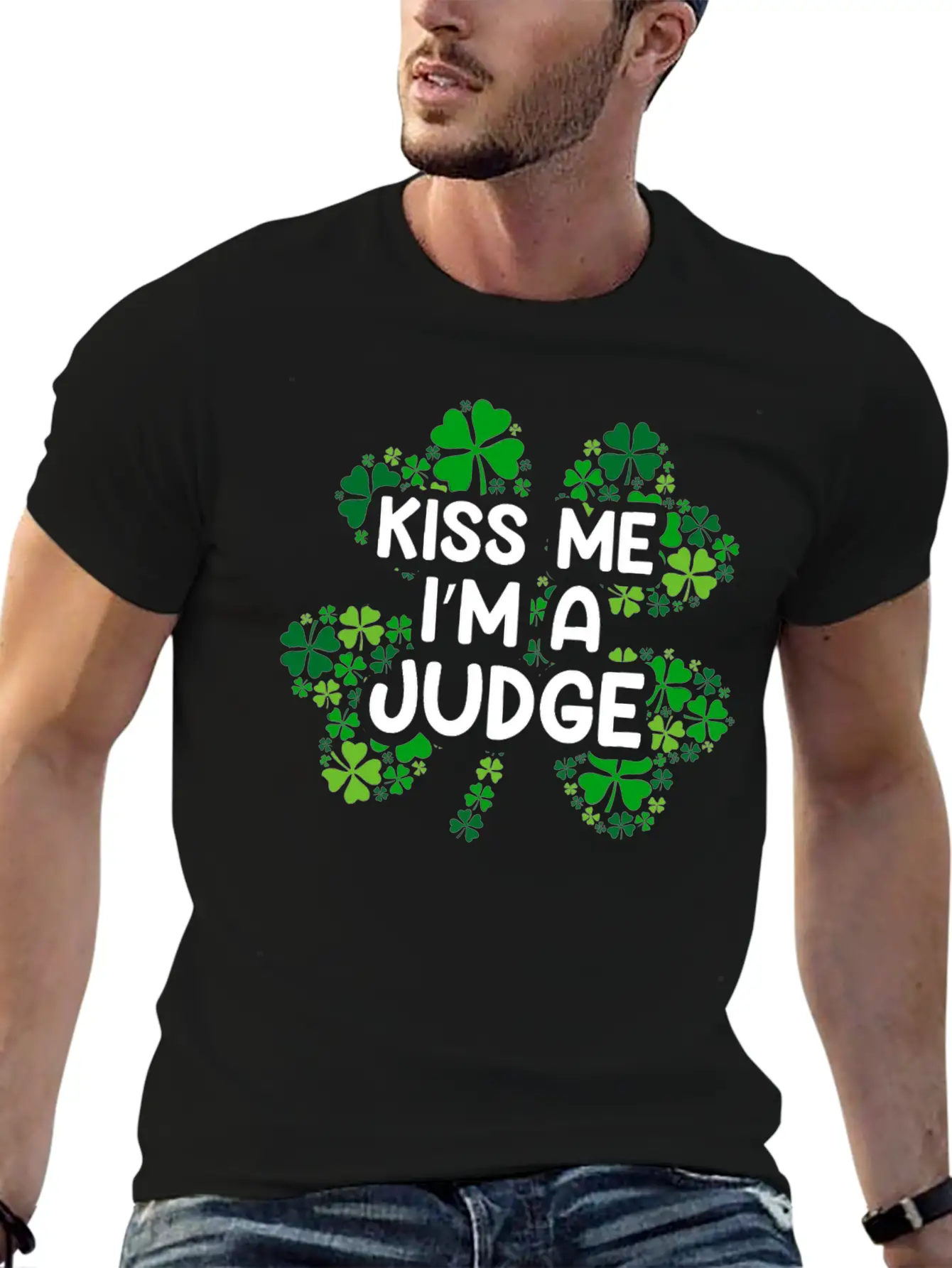 Kiss Me I'm A Judge Stylish Everyday T-Shirt – Unisex Basic Cotton Tee