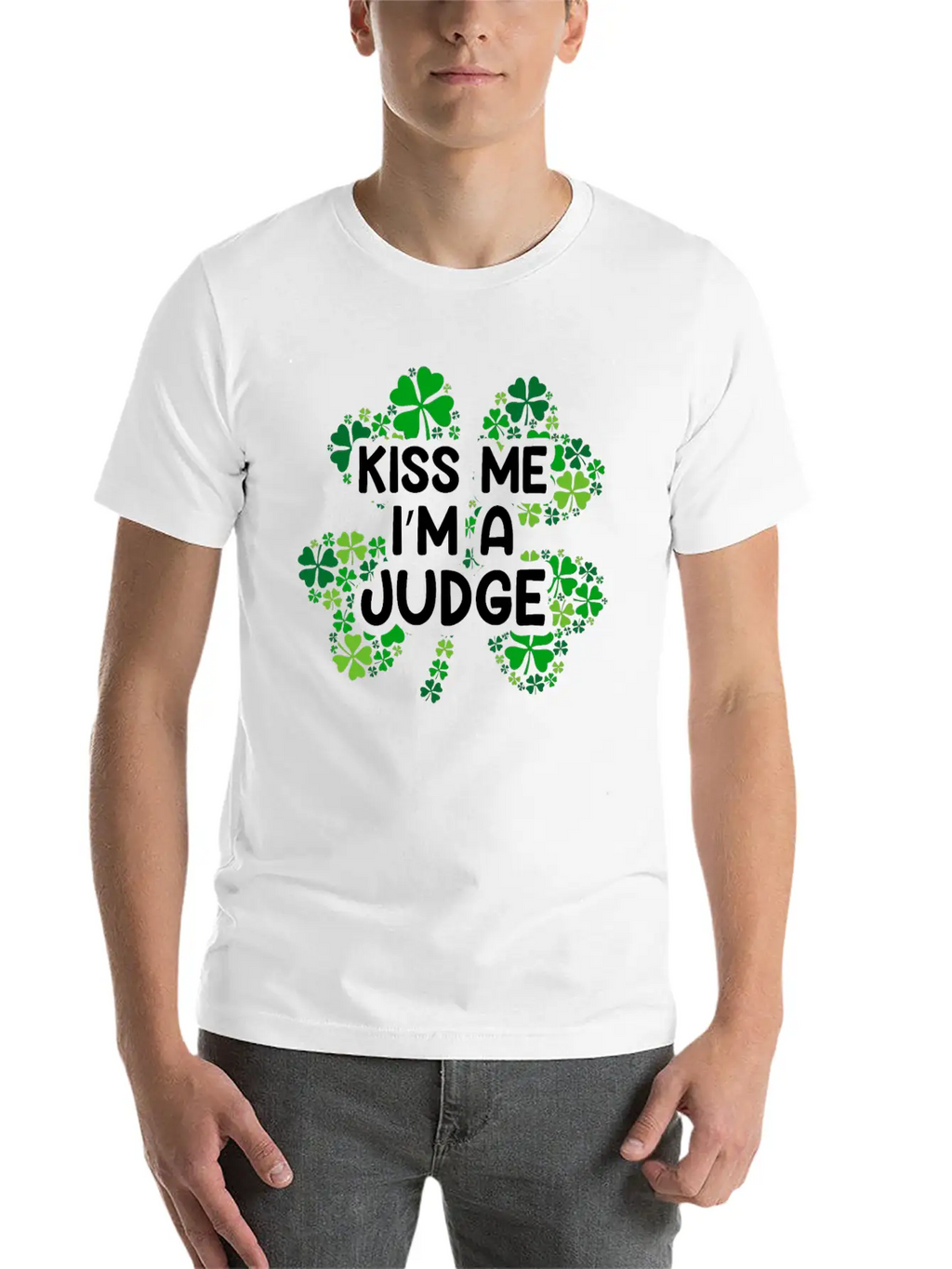 Kiss Me I'm A Judge Stylish Everyday T-Shirt – Unisex Basic Cotton Tee