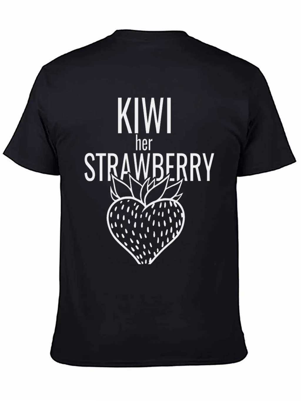 Kiwi Her Strawberry Timeless Short Sleeve Tee – Comfy And Minimalist Design