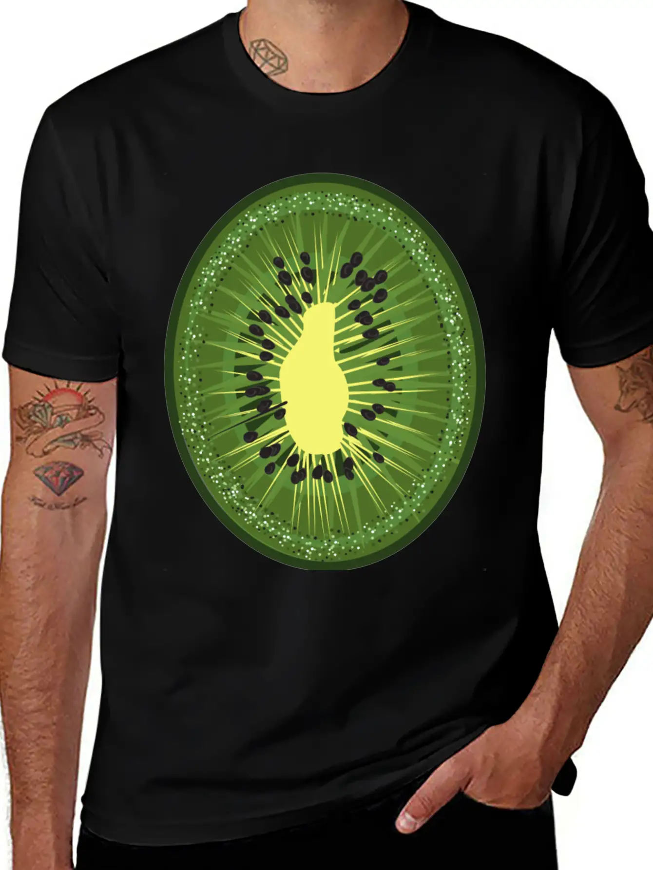 Kiwi Lazy Halloween Costume Breathable Graphic T-Shirt – Perfect For Casual Days