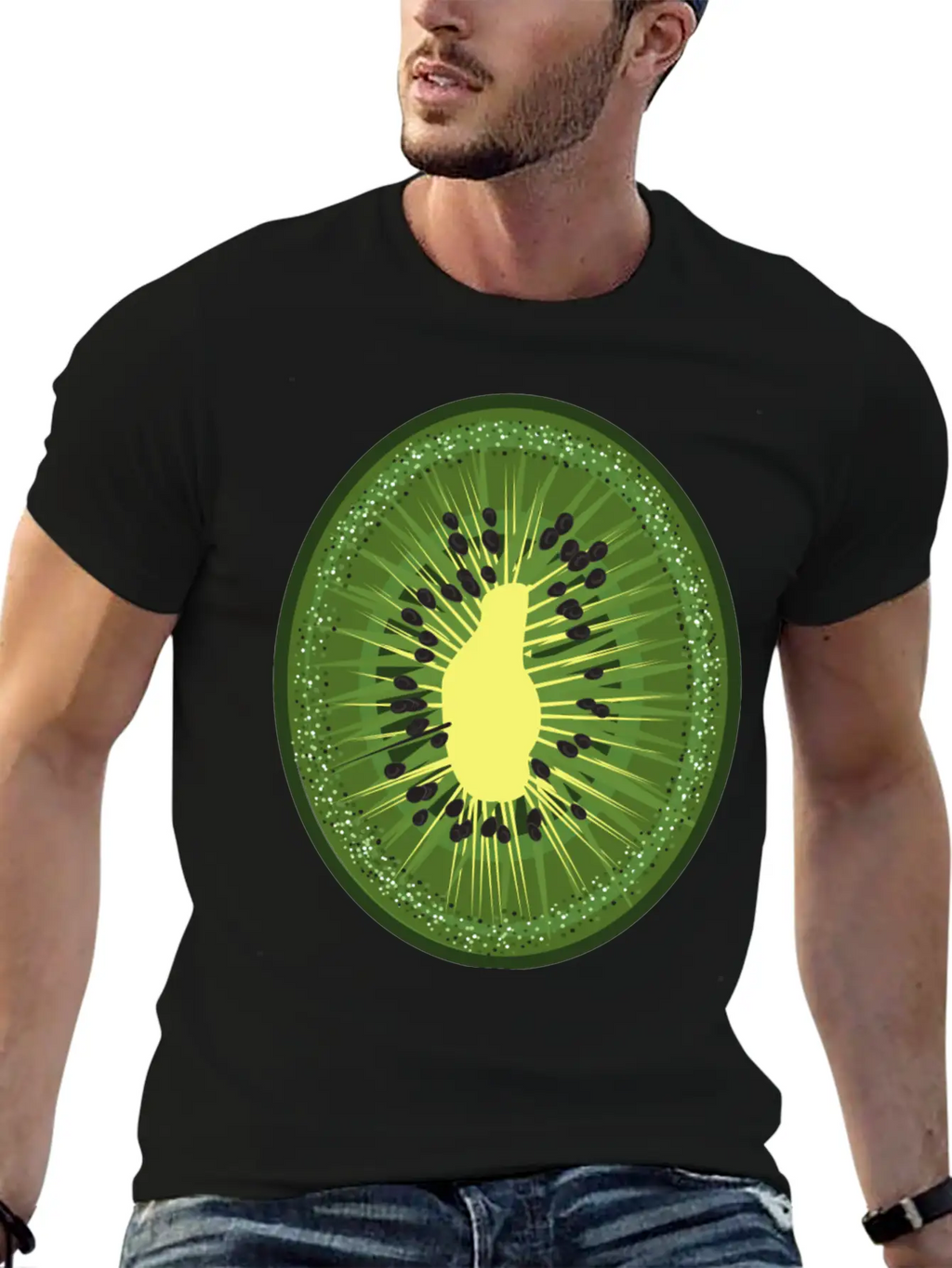 Kiwi Lazy Halloween Costume Breathable Graphic T-Shirt – Perfect For Casual Days