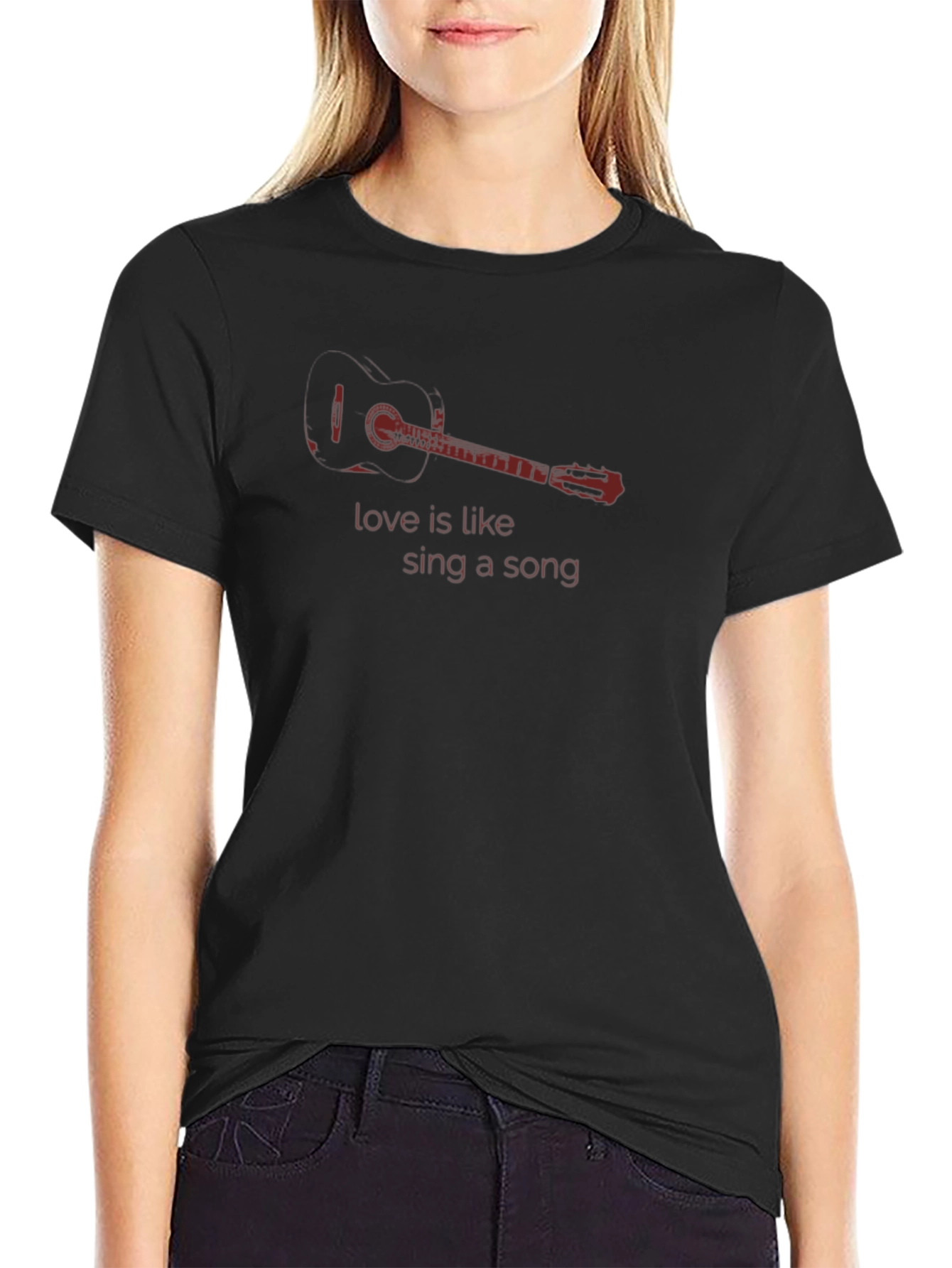 Love is Like a Song Graphic Tee