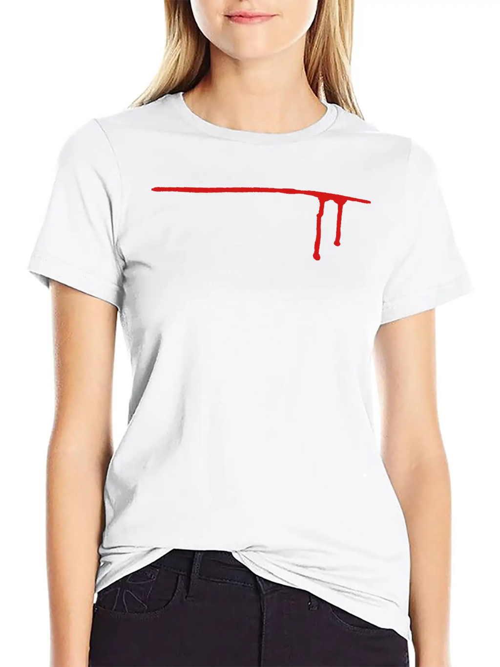 Knife Cut Essential Cotton Tee For Daily Outfits – Unisex Style