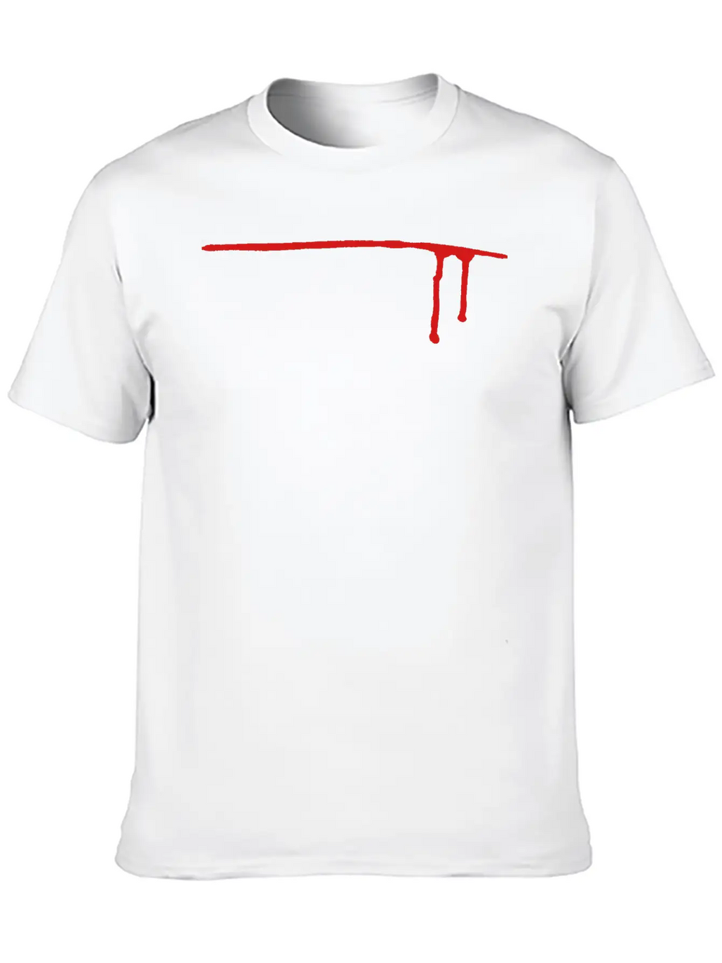 Knife Cut Essential Cotton Tee For Daily Outfits – Unisex Style