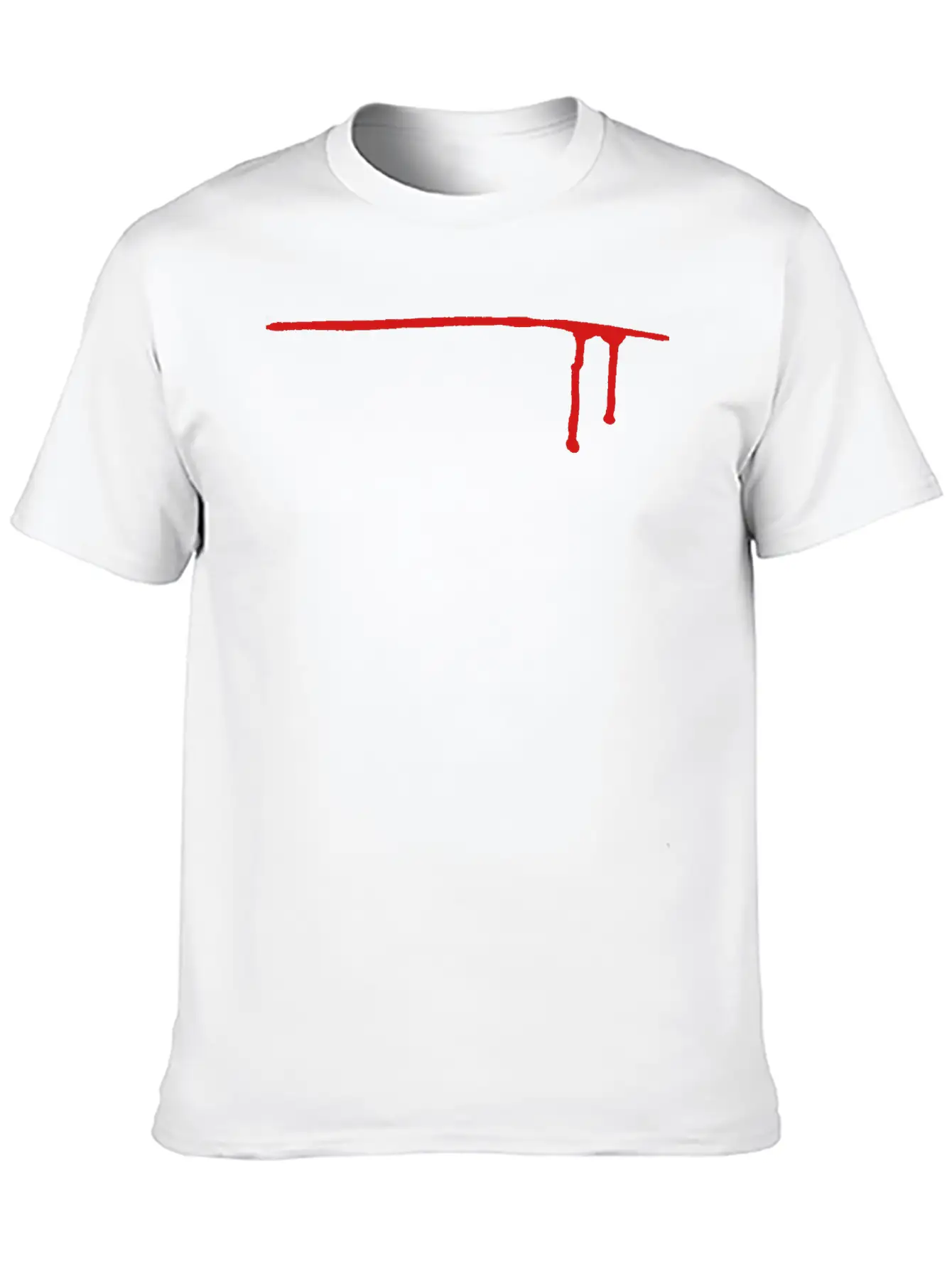 Knife Cut Essential Cotton Tee For Daily Outfits – Unisex Style