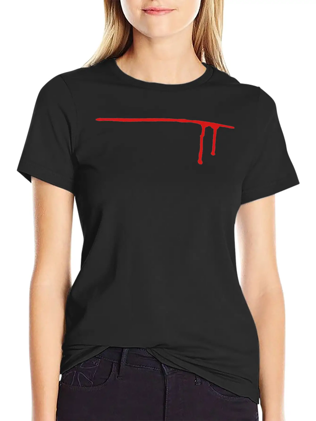 Knife Cut Essential Cotton Tee For Daily Outfits – Unisex Style
