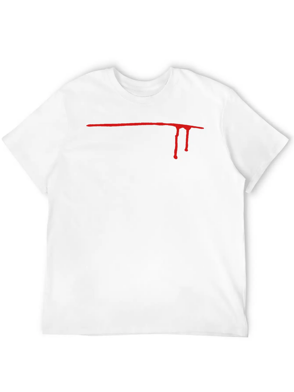 Knife Cut Essential Cotton Tee For Daily Outfits – Unisex Style