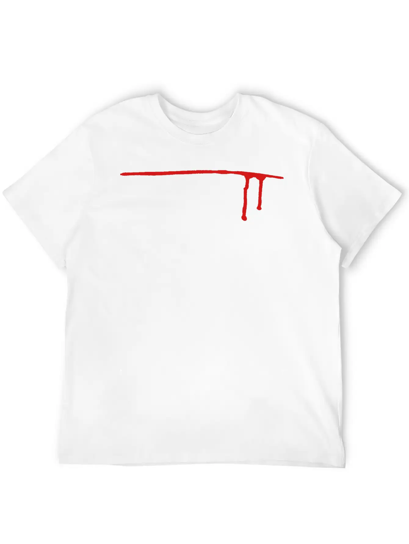 Knife Cut Essential Cotton Tee For Daily Outfits – Unisex Style