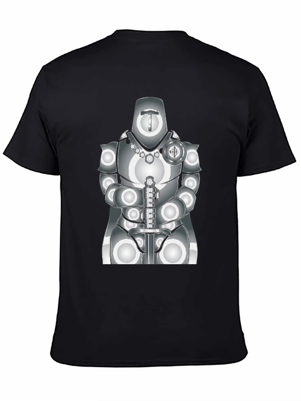 Knight Ritter Sword Schwert Armor176 Stylish Everyday T-Shirt – Unisex Basic Cotton Tee