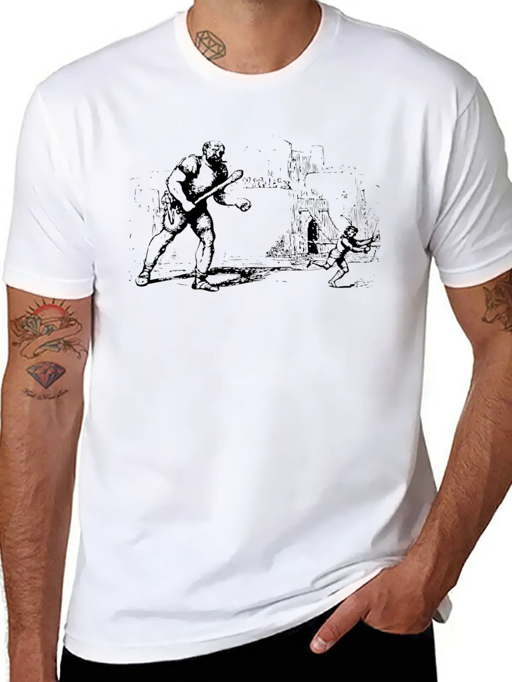 Knight Ritter Sword Schwert Armor70 Unisex Casual T-Shirt – Clean Design For Daily Comfort