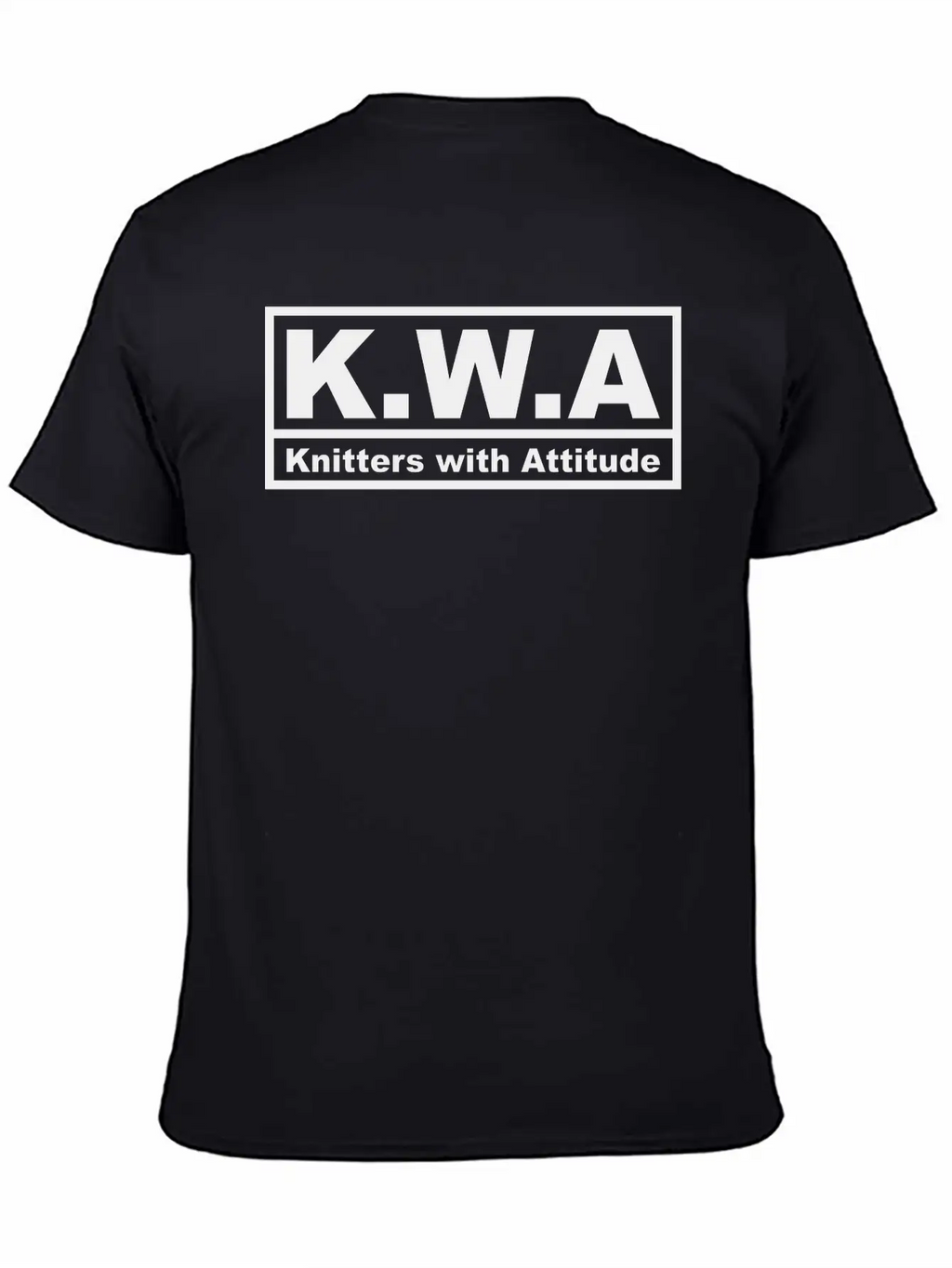 Knitters With Attitude (1 Color) Breathable Soft Cotton T-Shirt – Timeless Casual Look