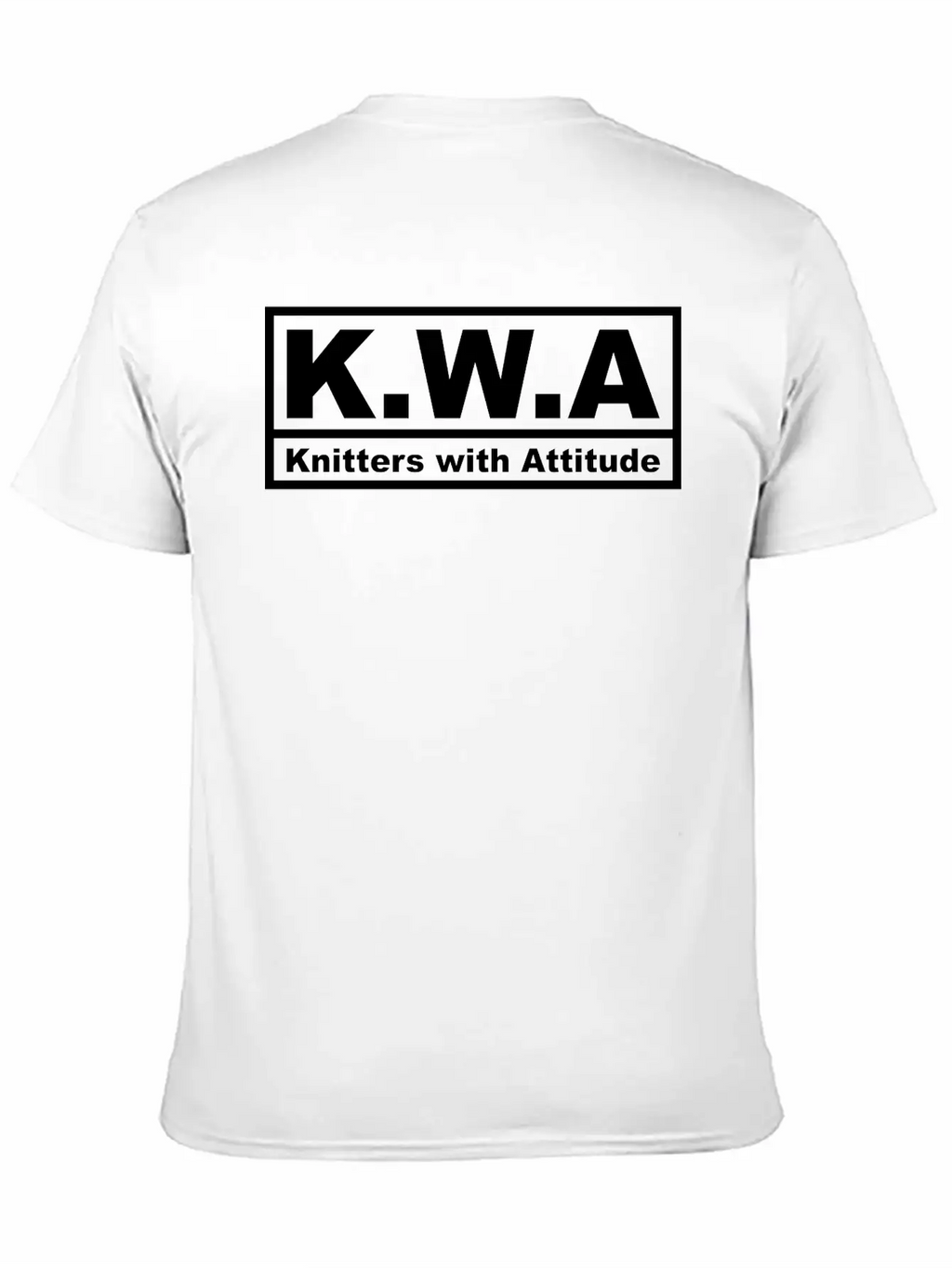 Knitters With Attitude (1 Color) Breathable Soft Cotton T-Shirt – Timeless Casual Look