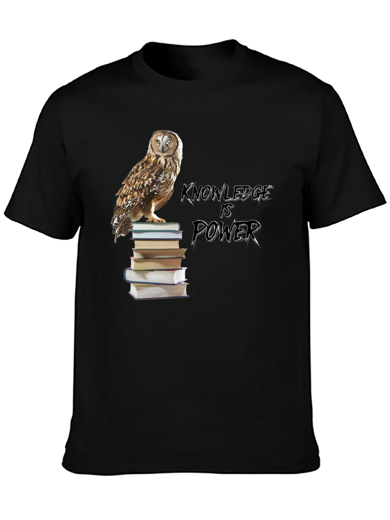 Knowledge Is Power Essential Cotton Tee For Daily Outfits – Unisex Style