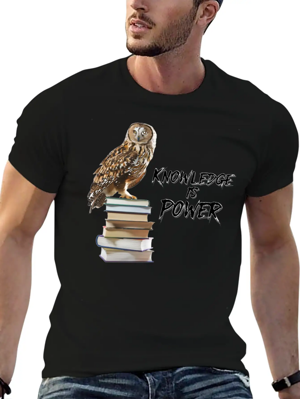 Knowledge Is Power Essential Cotton Tee For Daily Outfits – Unisex Style