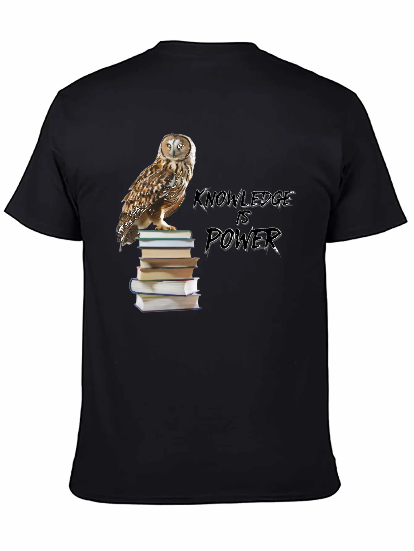 Knowledge Is Power Essential Cotton Tee For Daily Outfits – Unisex Style