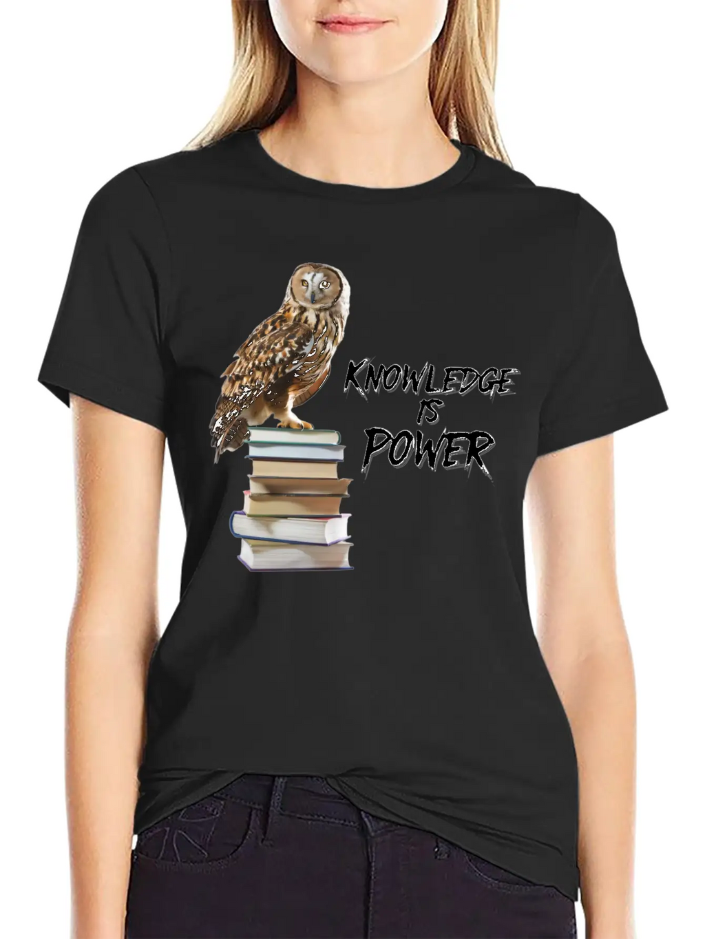 Knowledge Is Power Essential Cotton Tee For Daily Outfits – Unisex Style