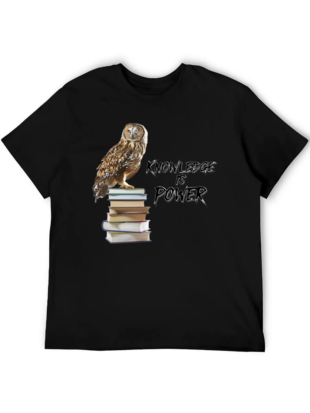 Knowledge Is Power Essential Cotton Tee For Daily Outfits – Unisex Style