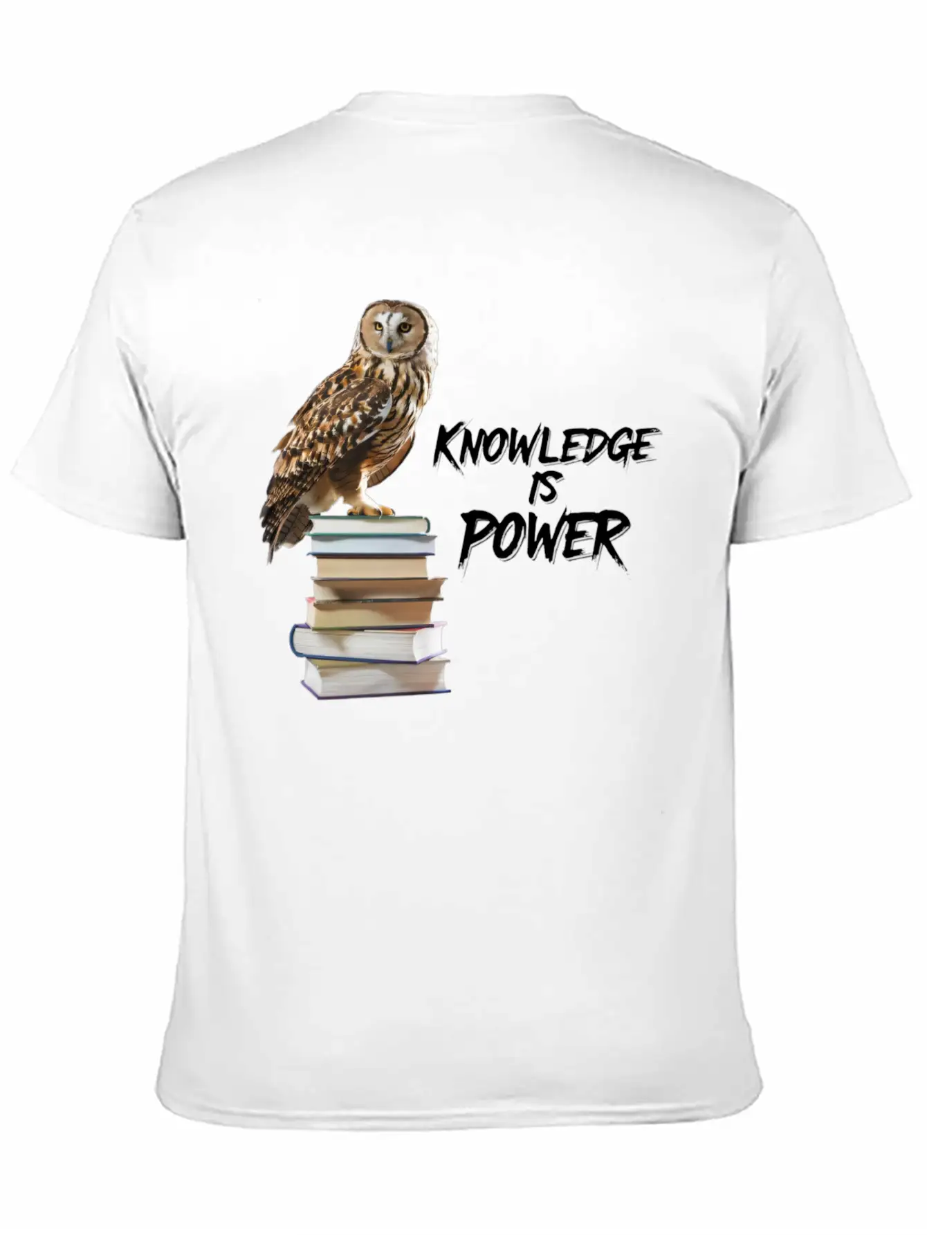 Knowledge Is Power Essential Cotton Tee For Daily Outfits – Unisex Style