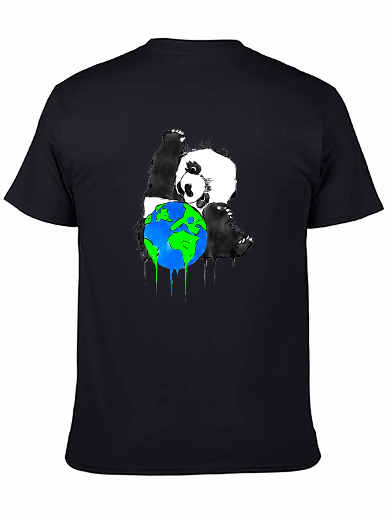 Panda Hug Earth Graphic Tee