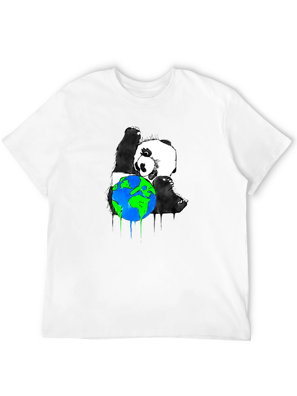 Panda Hug Earth Graphic Tee