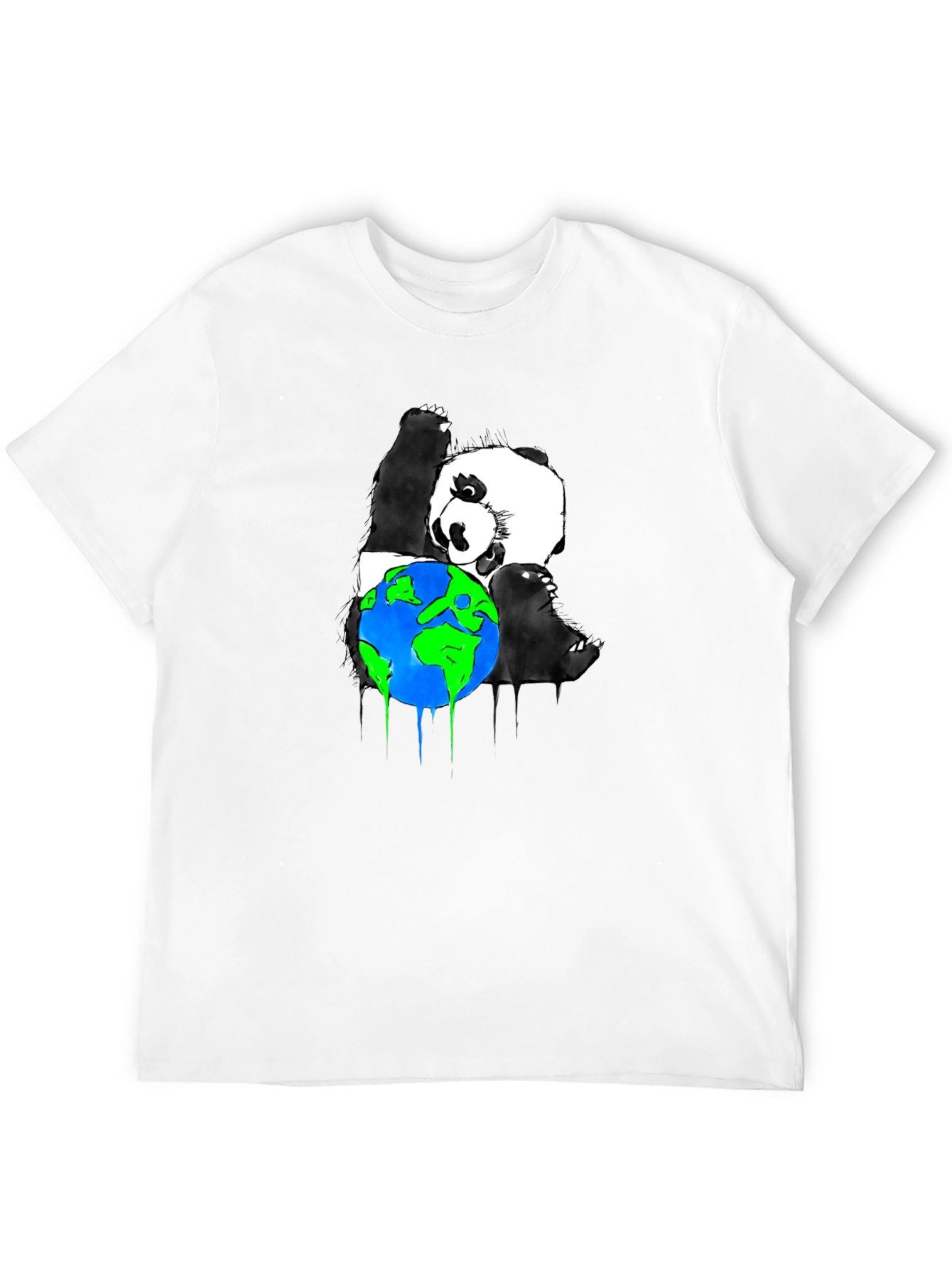 Panda Hug Earth Graphic Tee