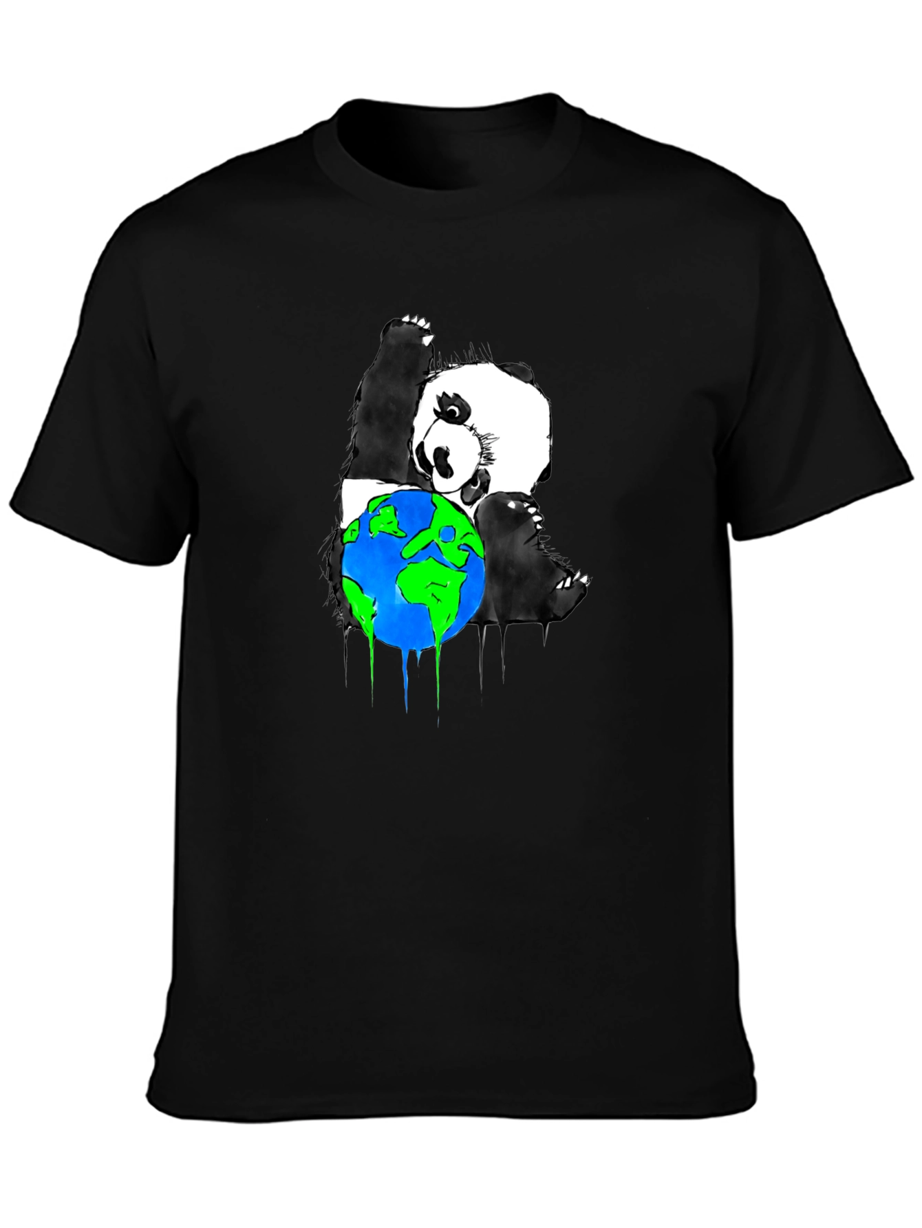 Panda Hug Earth Graphic Tee
