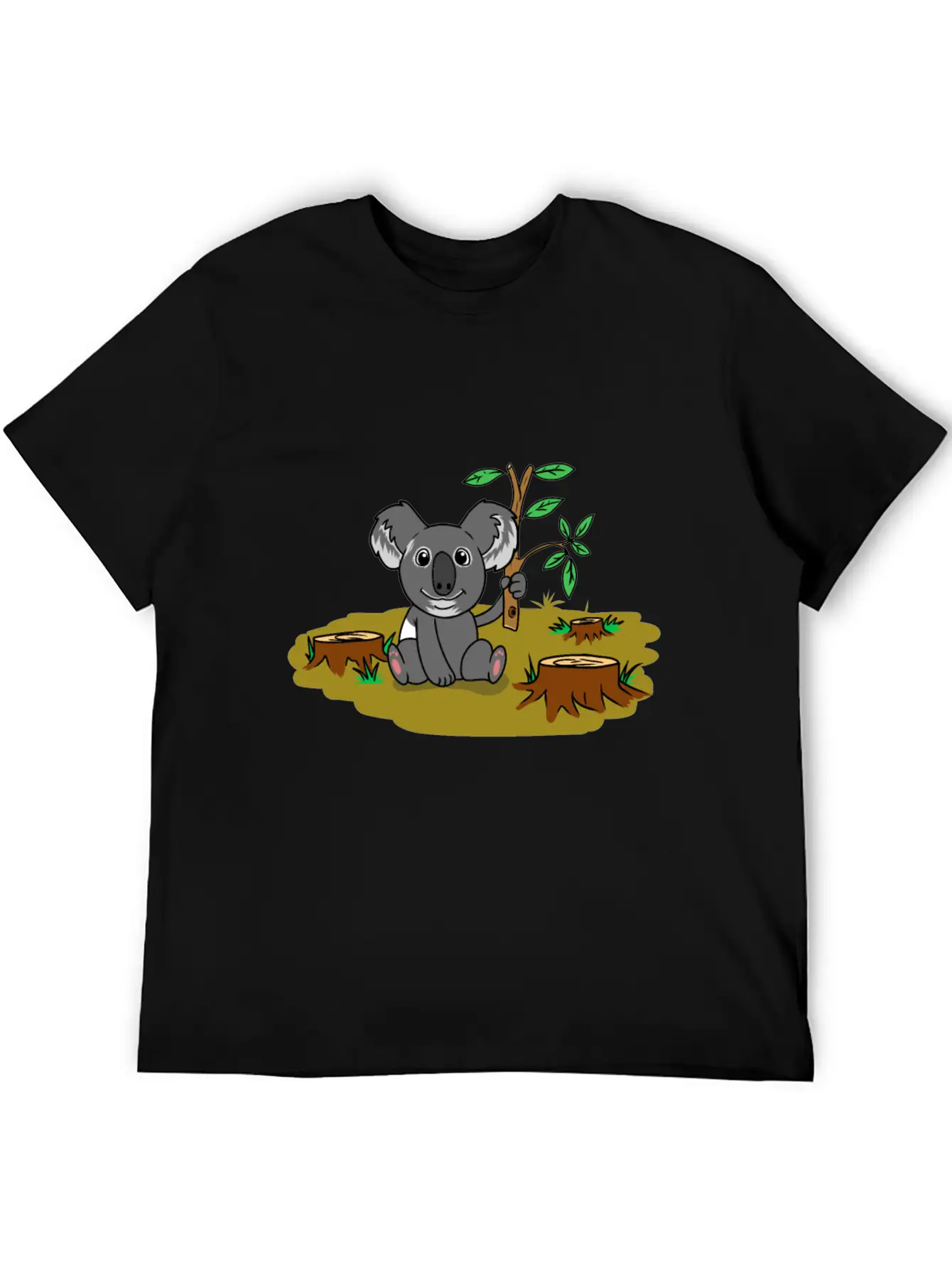 Koala Baer Australia Wildnis Climate Global Relaxed Everyday Tee – Lightweight And Durable Cotton