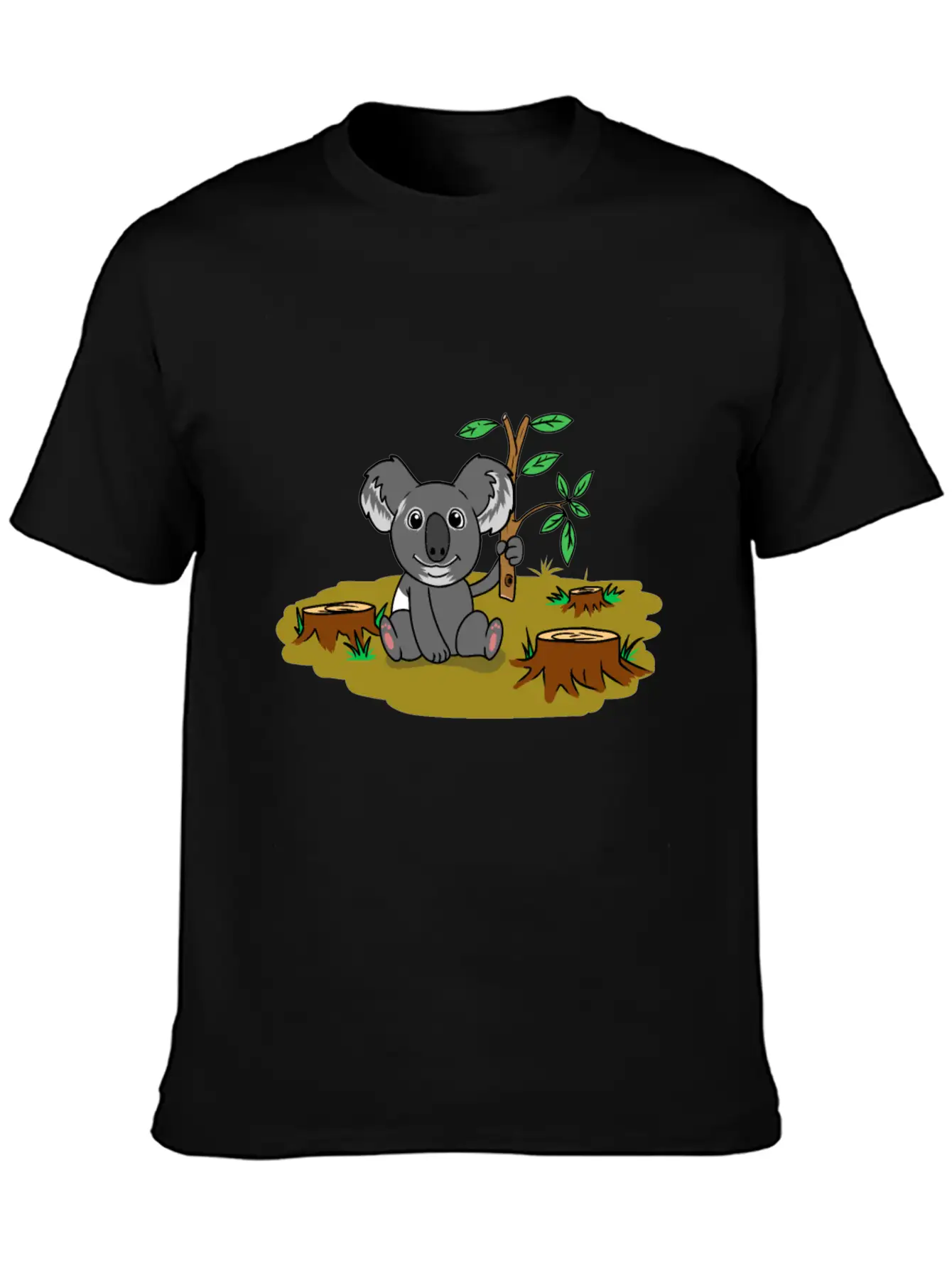 Koala Baer Australia Wildnis Climate Global Relaxed Everyday Tee – Lightweight And Durable Cotton