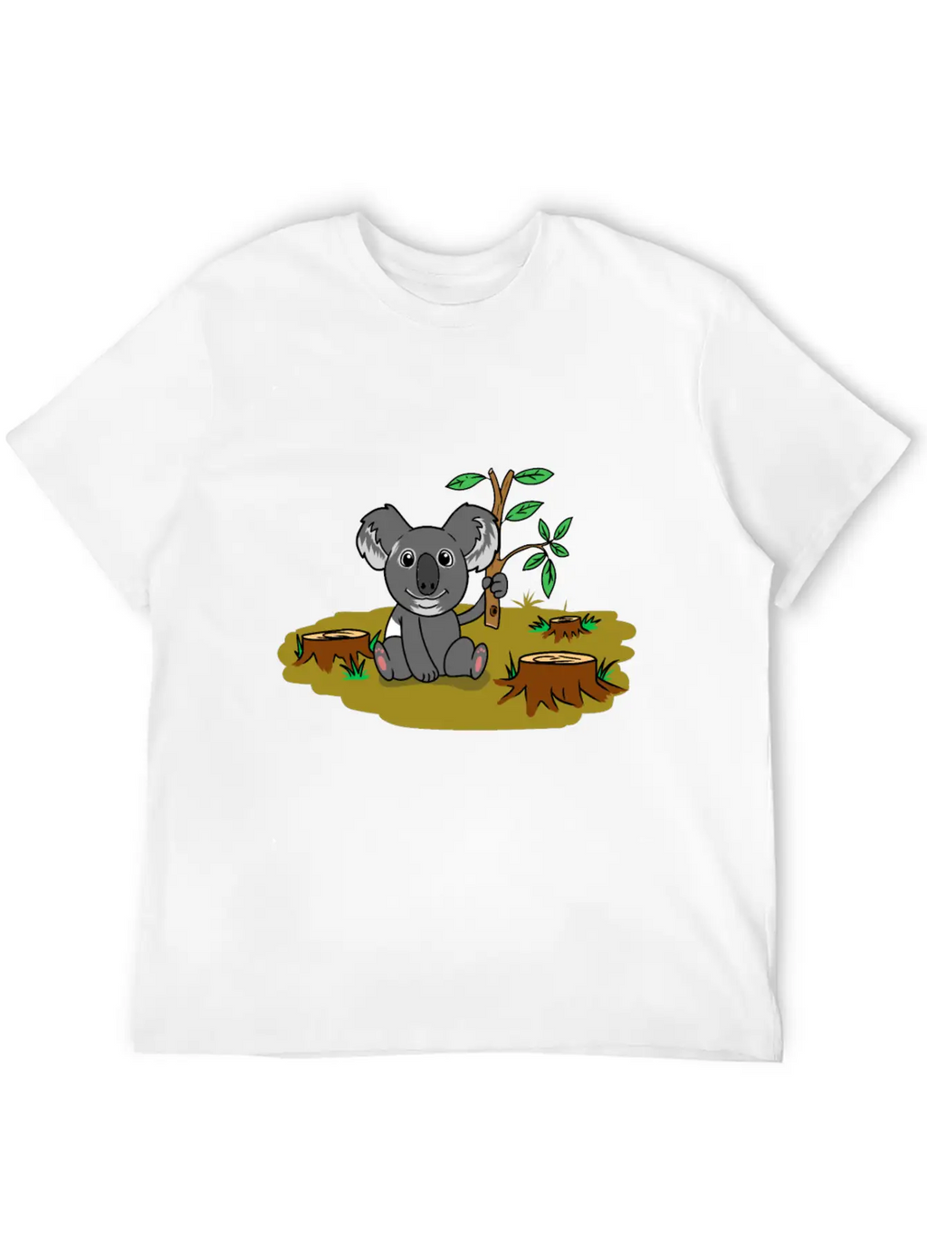 Koala Baer Australia Wildnis Climate Global Relaxed Everyday Tee – Lightweight And Durable Cotton