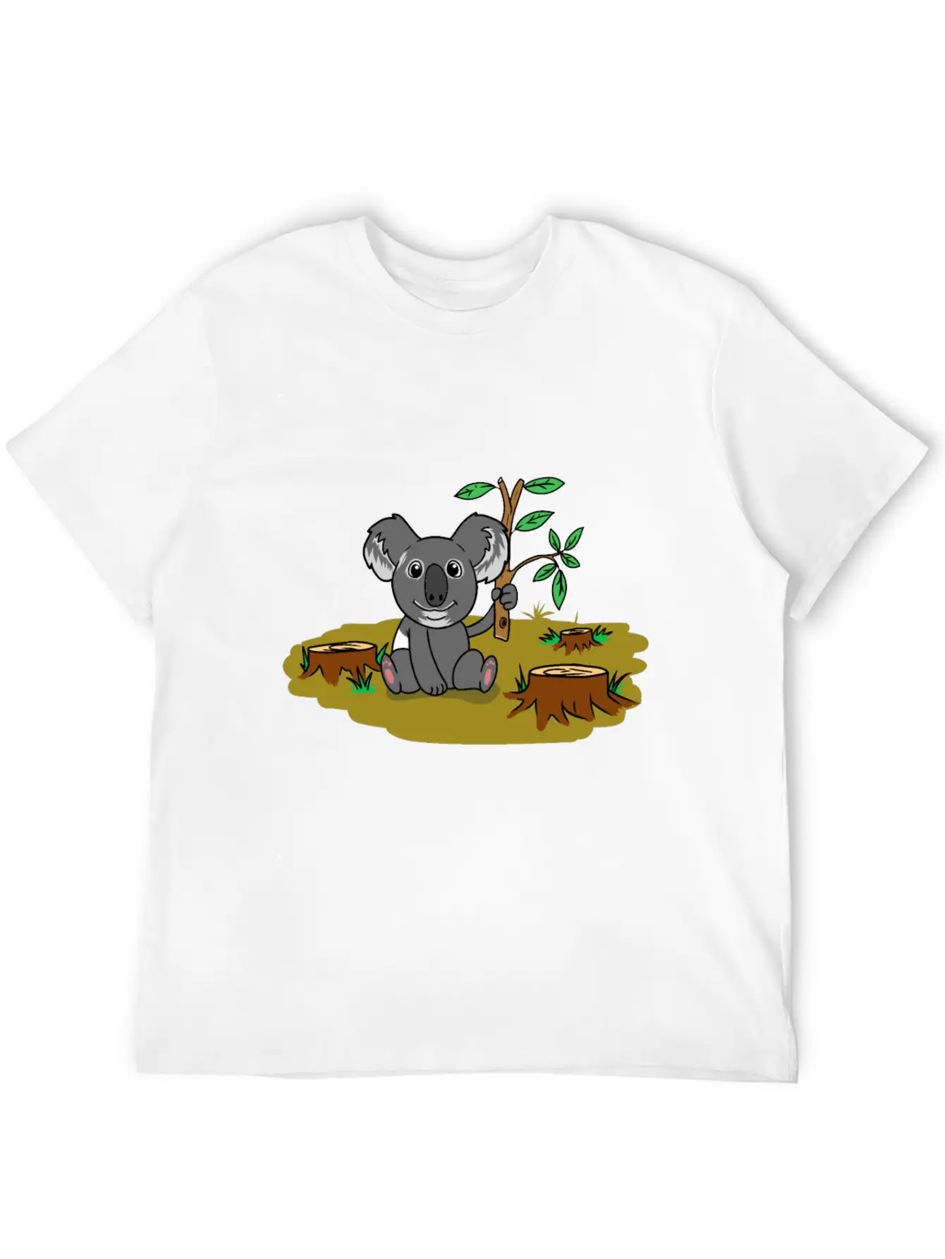 Koala Baer Australia Wildnis Climate Global Relaxed Everyday Tee – Lightweight And Durable Cotton