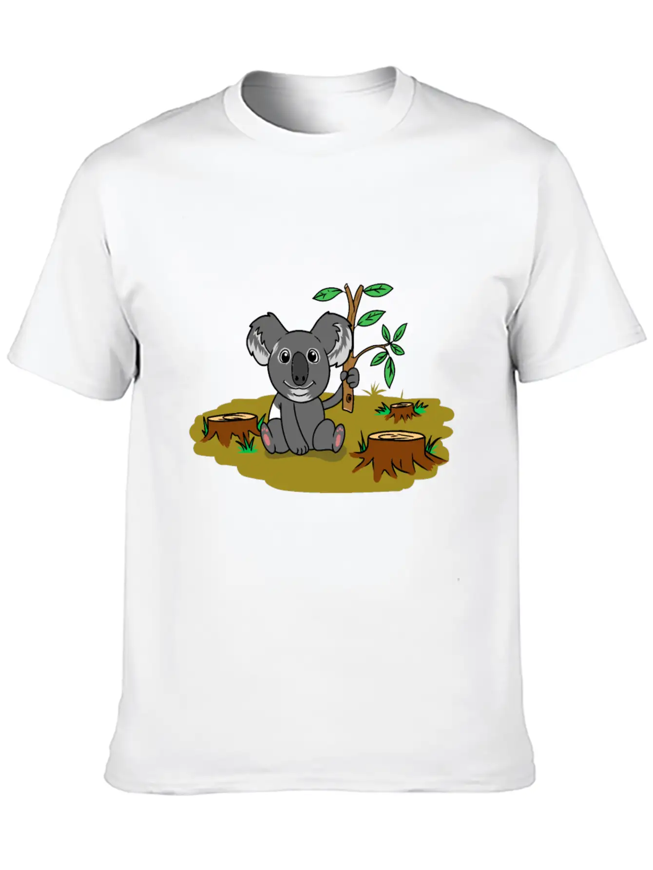 Koala Baer Australia Wildnis Climate Global Relaxed Everyday Tee – Lightweight And Durable Cotton