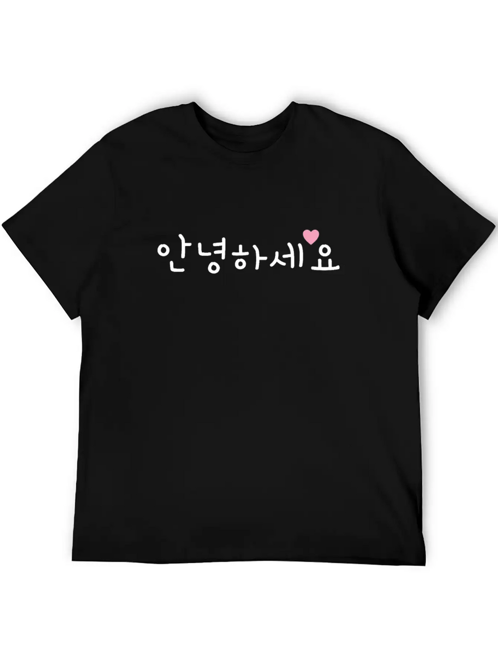 Korean Hello Annyeong-Haseyo For K-Pop Fanatics Stylish Everyday T-Shirt – Unisex Basic Cotton Tee