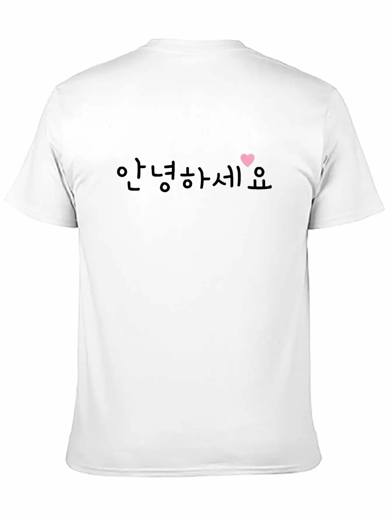Korean Hello Annyeong-Haseyo For K-Pop Fanatics Stylish Everyday T-Shirt – Unisex Basic Cotton Tee