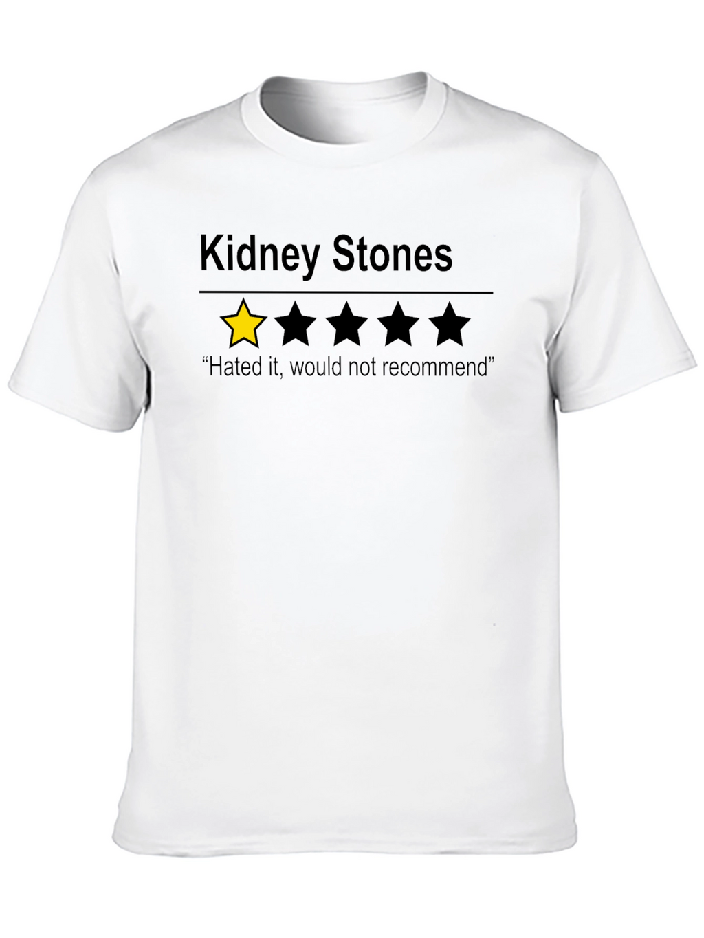 Kidney Stones One Star T-Shirt