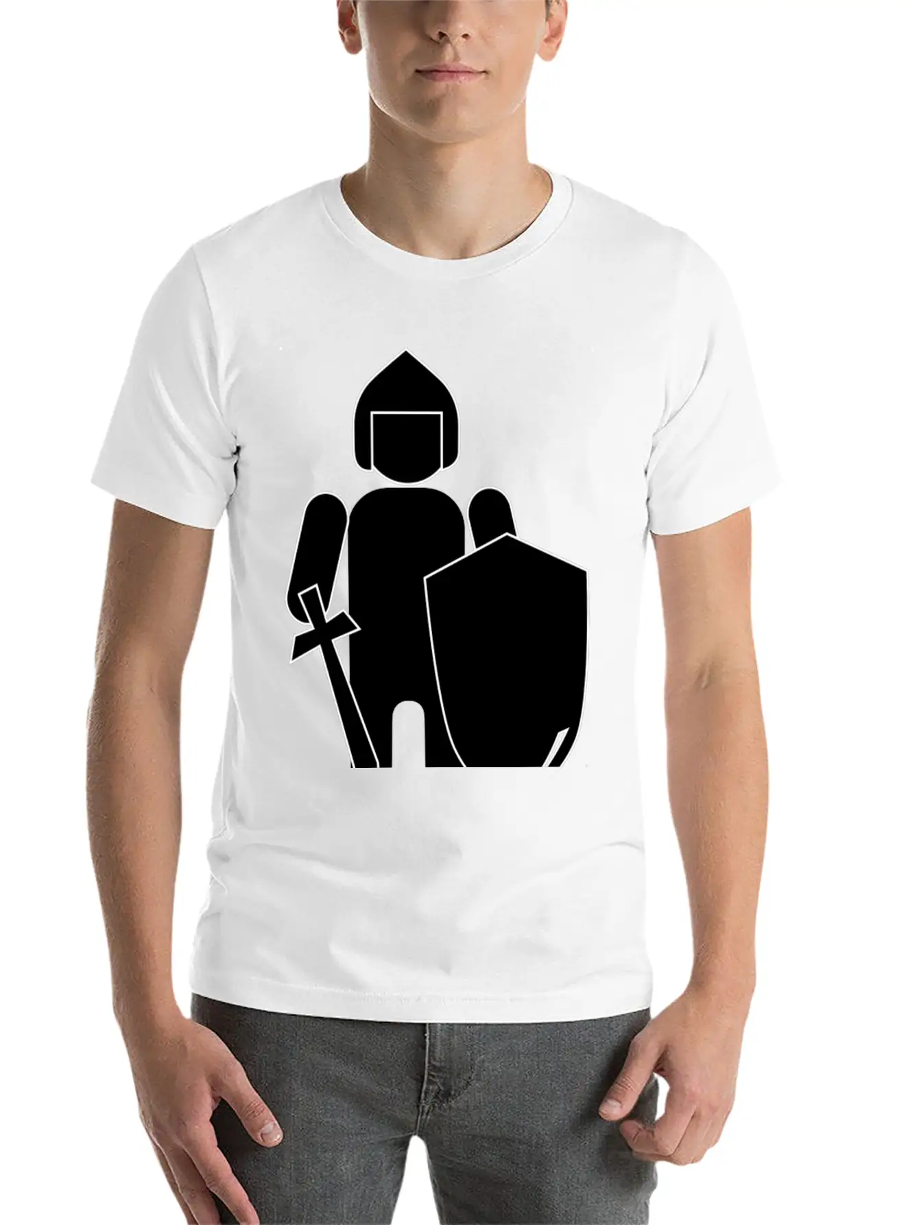 Krone Crown Koenig King Castle Schloss Tower Burg1 Basic Graphic T-Shirt – Daily Comfort In Soft Cotton