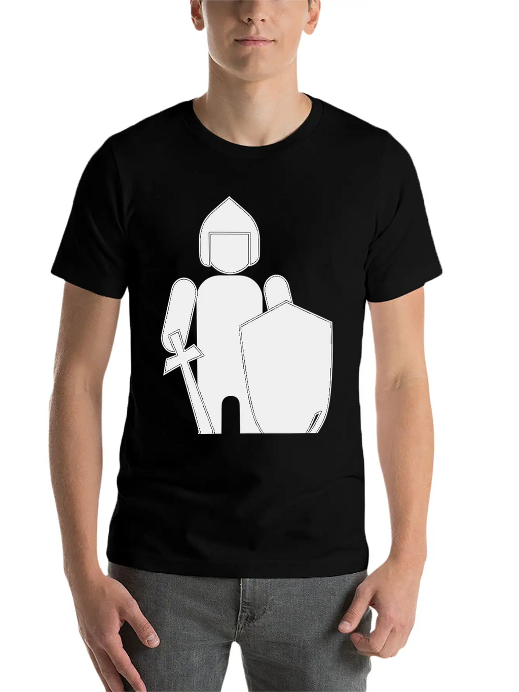 Krone Crown Koenig King Castle Schloss Tower Burg1 Basic Graphic T-Shirt – Daily Comfort In Soft Cotton
